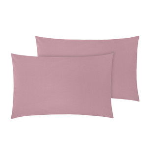 rose colored pillow cases