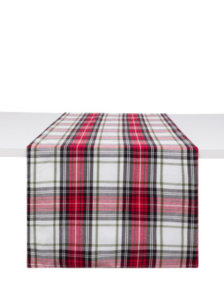 Elegante Runner da Tavolo con Foglie Autunnali - Collezione Medea