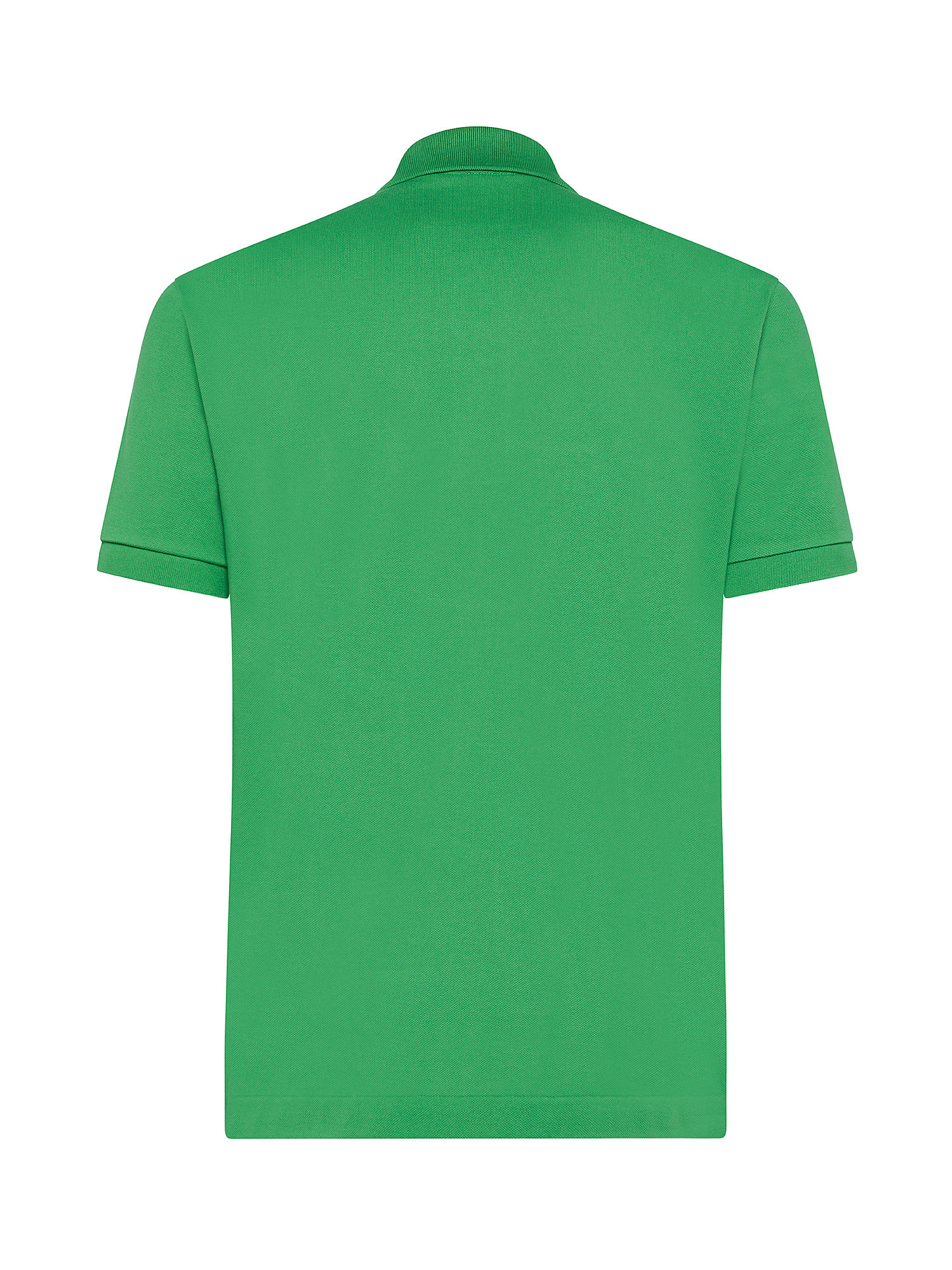 Lacoste - Classic cut polo shirt in petit piquè cotton, Green, large image number 1