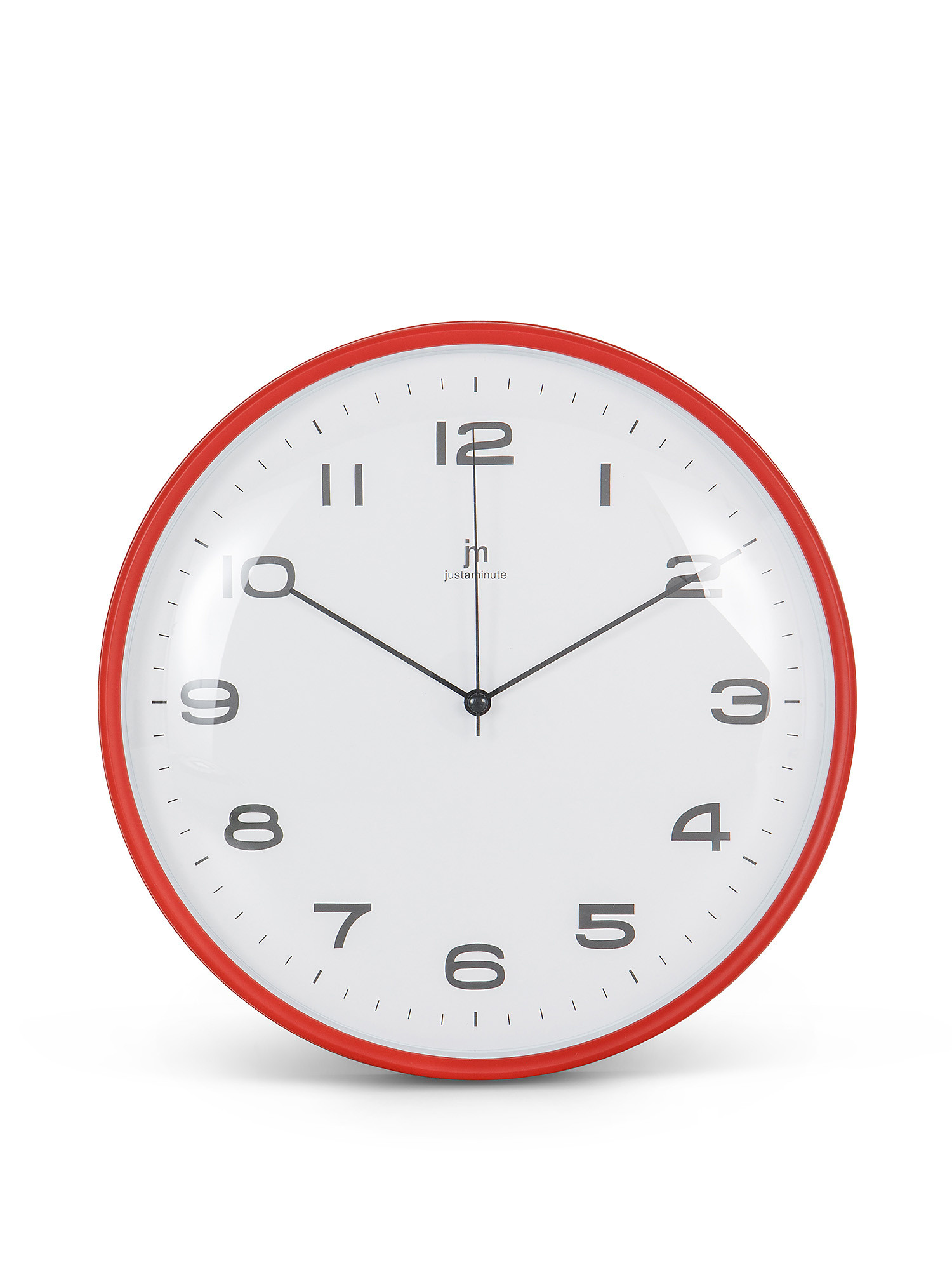 Colorful edge wall clock, Red, large image number 0
