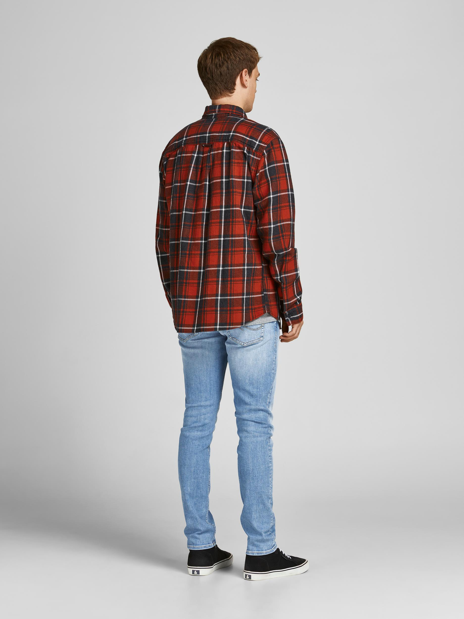 Jack & Jones - Slim fit five pocket jeans, Denim, large image number 3
