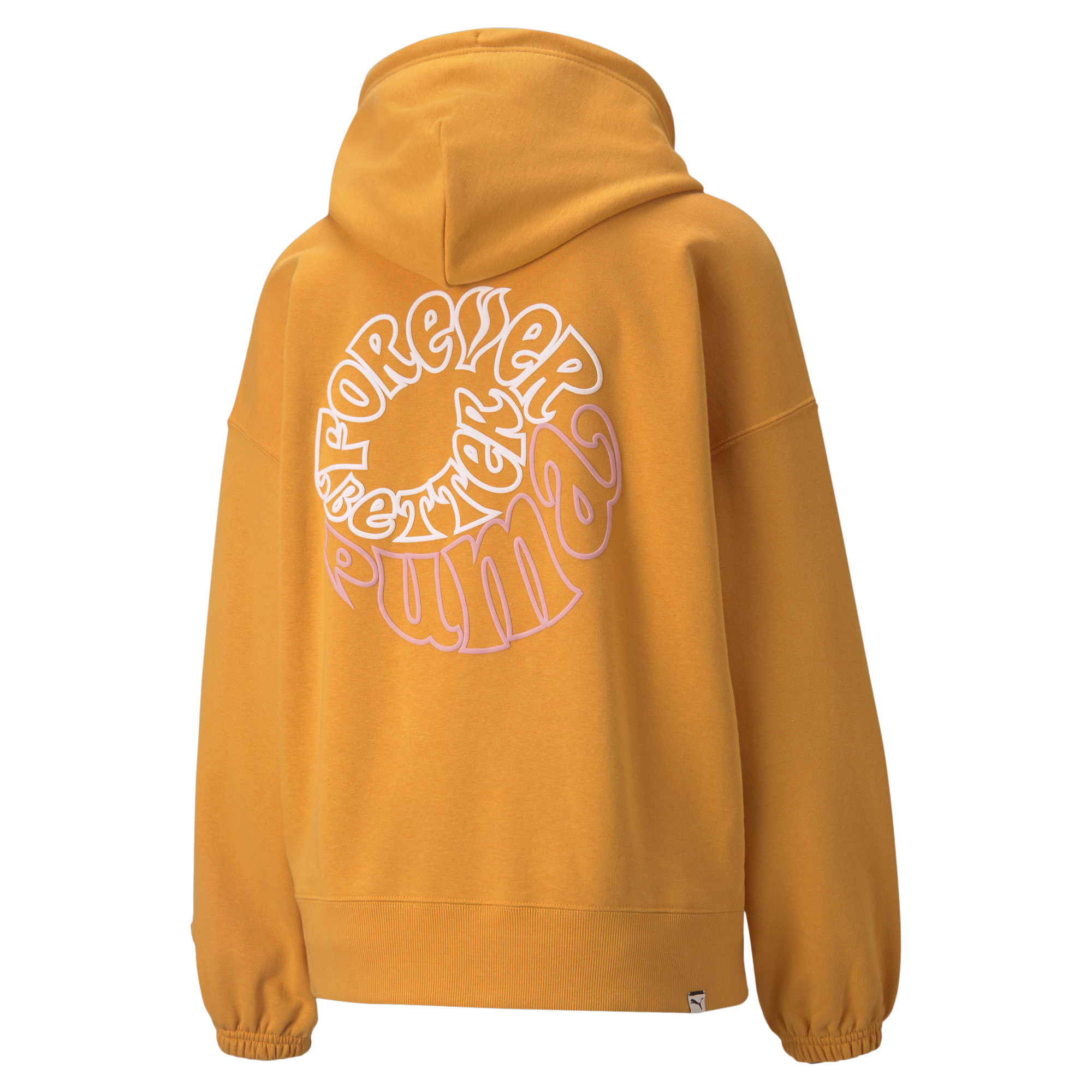 Downtown Graphic Hoodie, Yellow, large image number 1