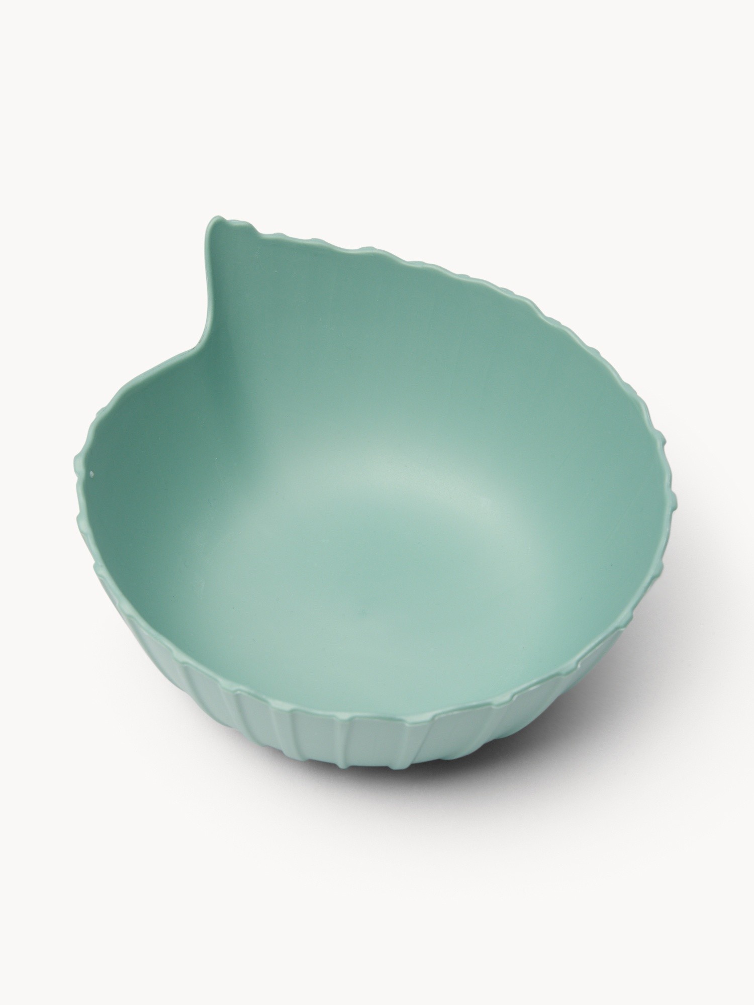 Clear Plastic Bowl - Introductory Price, Teal, large image number 1