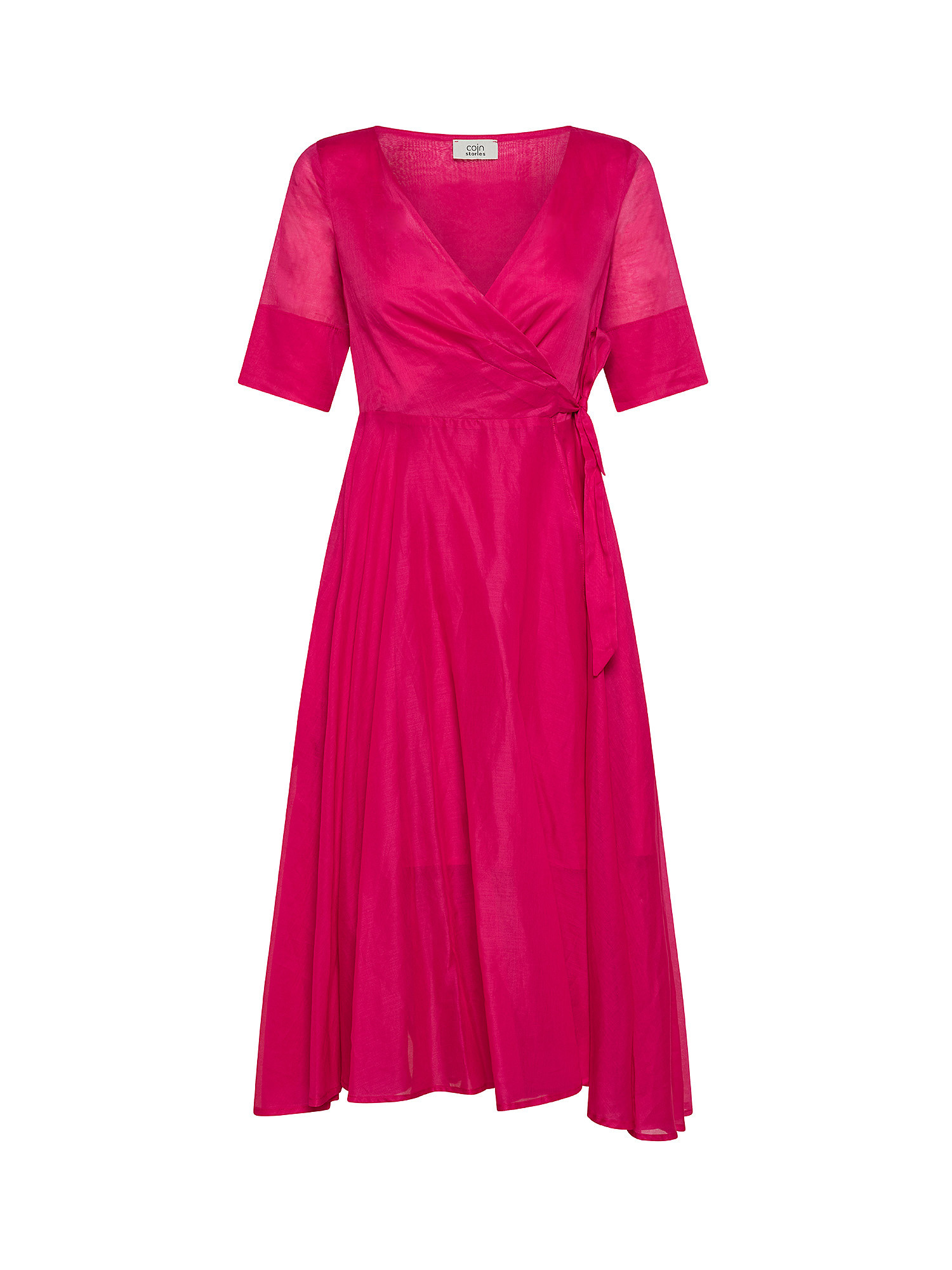 Voile dress, Pink Fuchsia, large image number 0