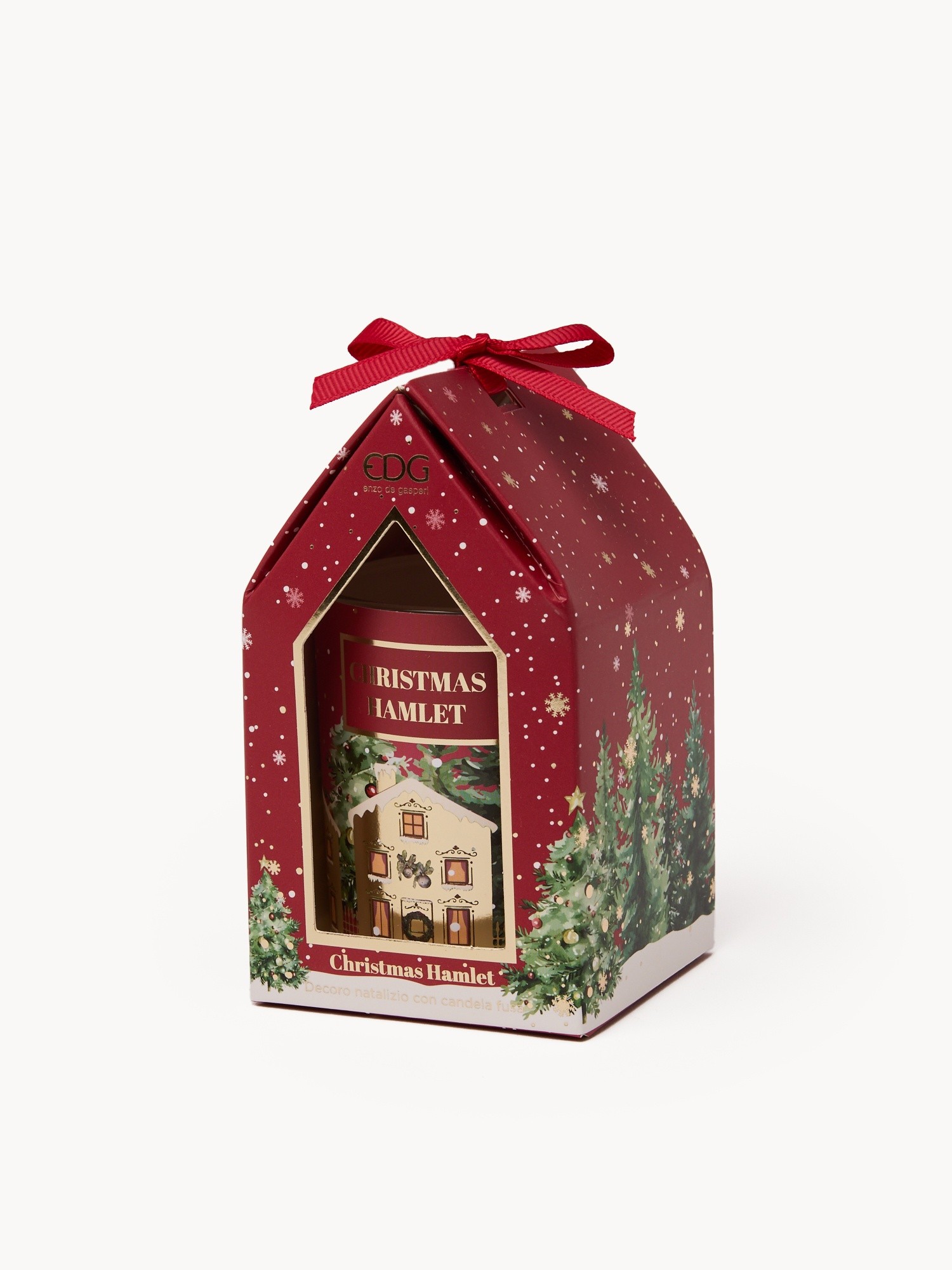 Scented candle in a gift box, Red, large image number 0