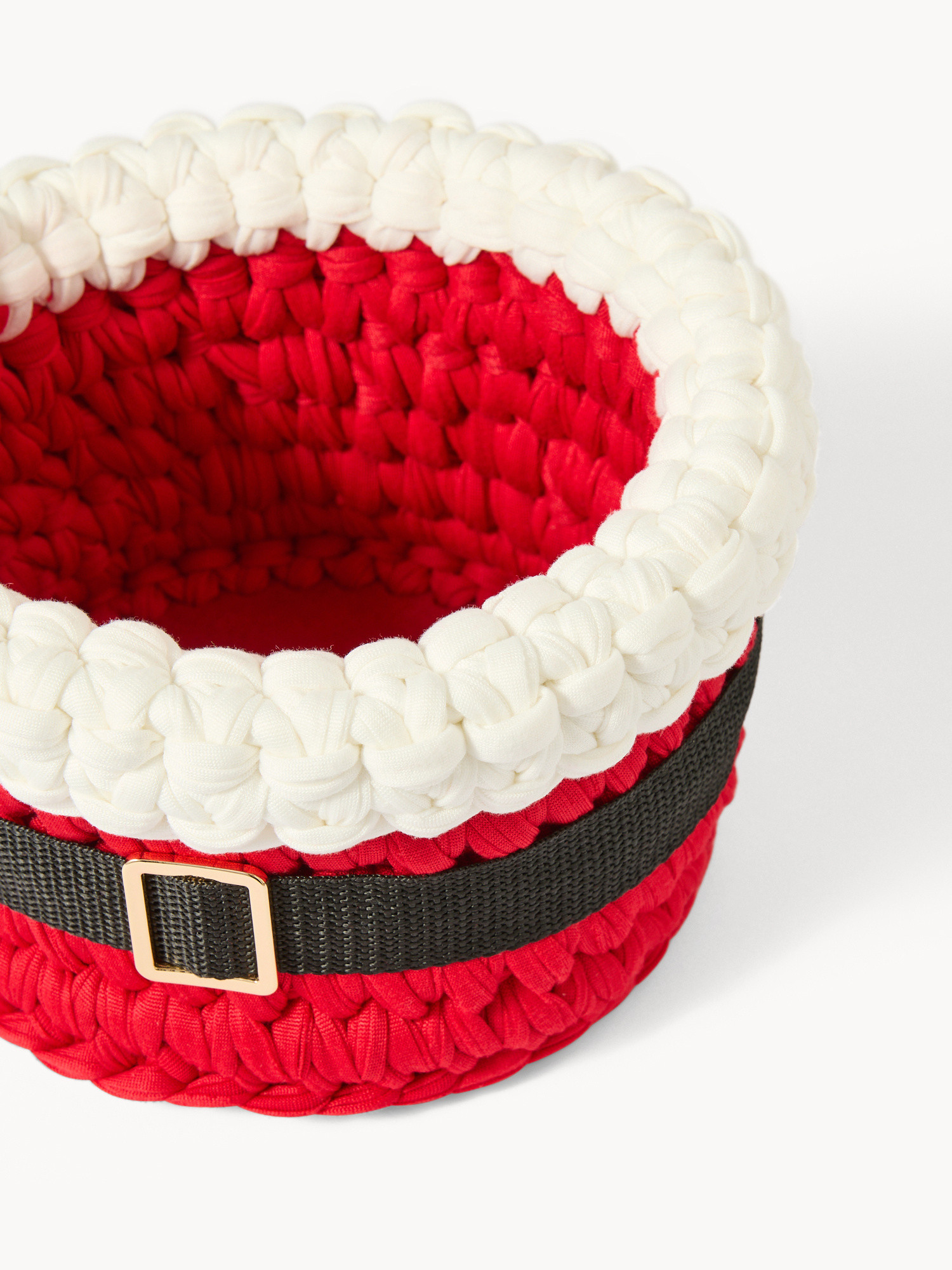 Santa Claus basket, Red, large image number 1