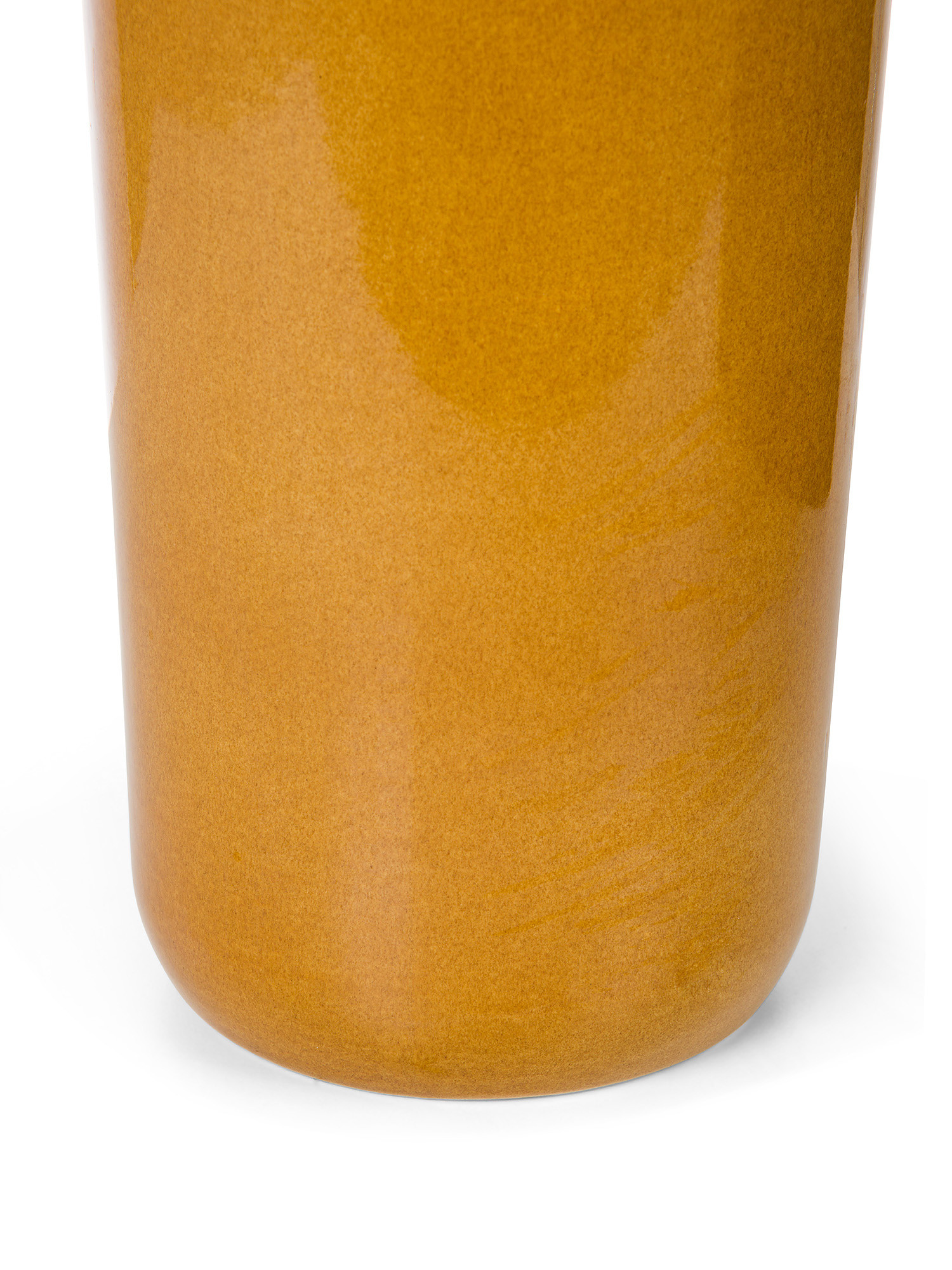 Handcrafted decorative bottle, Ocra Yellow, large image number 1