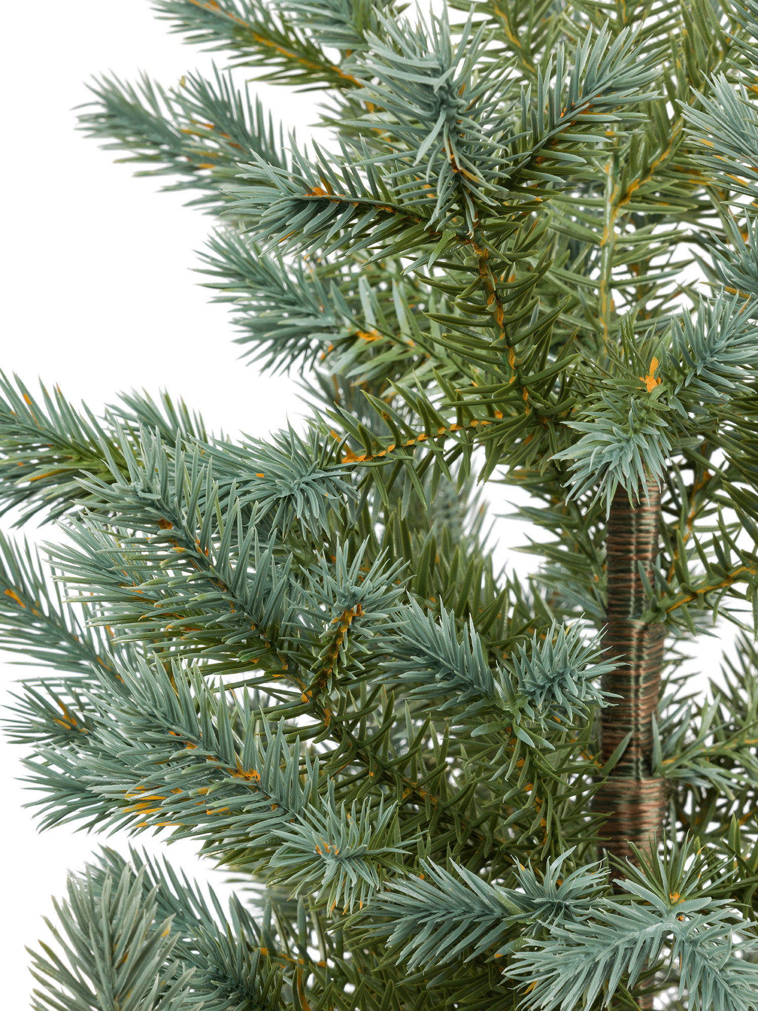 Albero di Natale H 90 cm con vaso, Verde, large image number 1