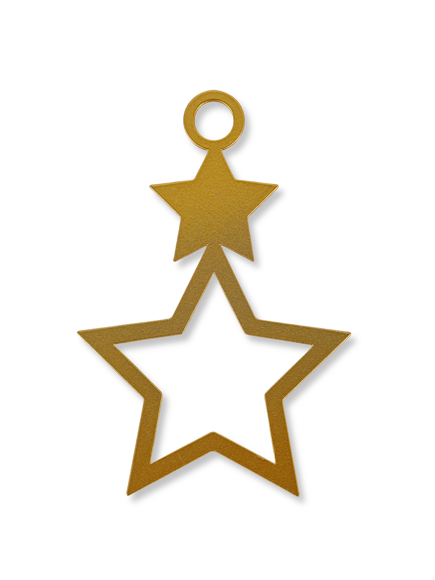 Iron decoration with stars, Gold, large image number 1