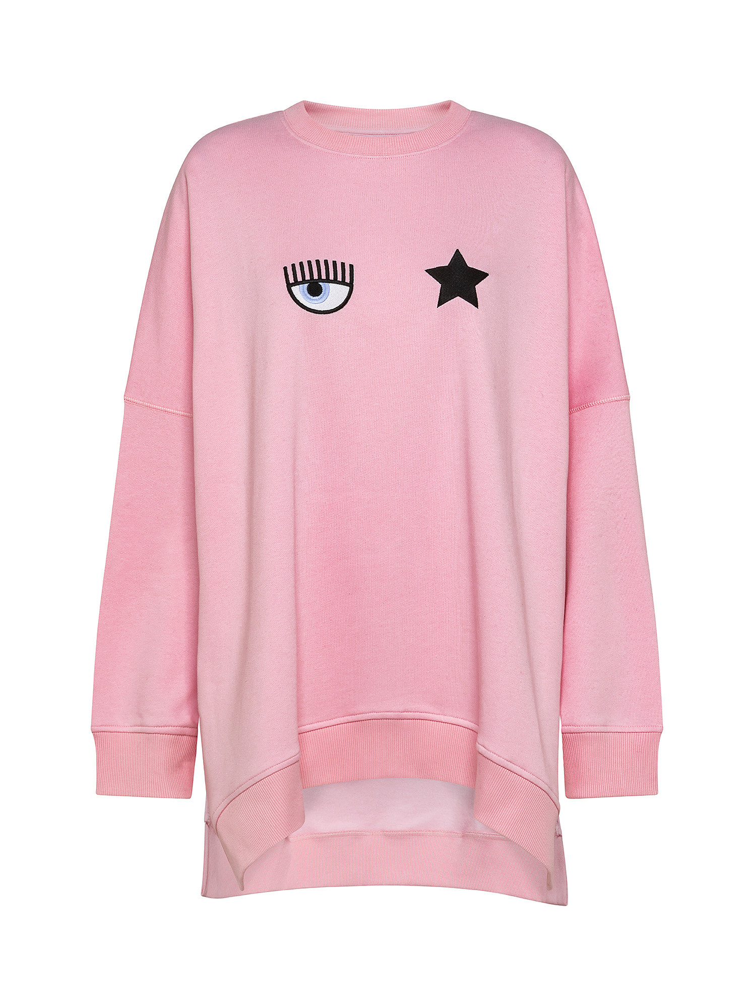 Eye Star sweatshirt, Pink, large image number 0