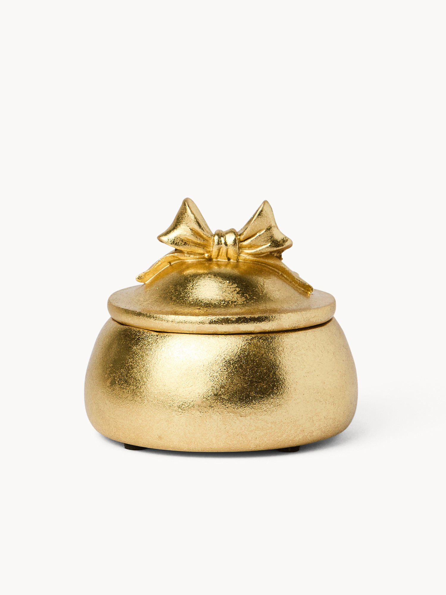 Polyresin jewelry box, Gold, large image number 0