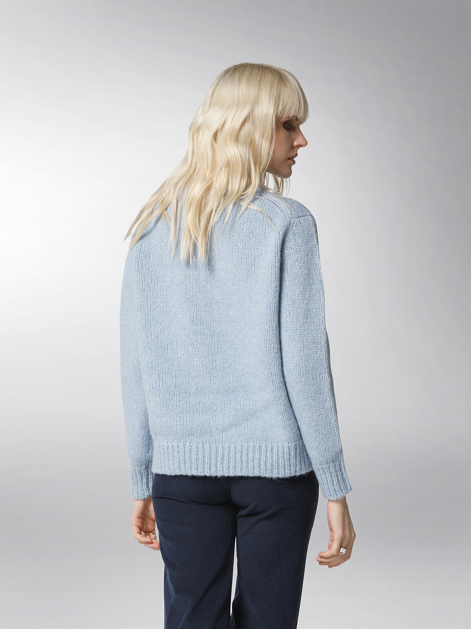 K Collection - Crewneck sweater, Light Blue, large image number 6