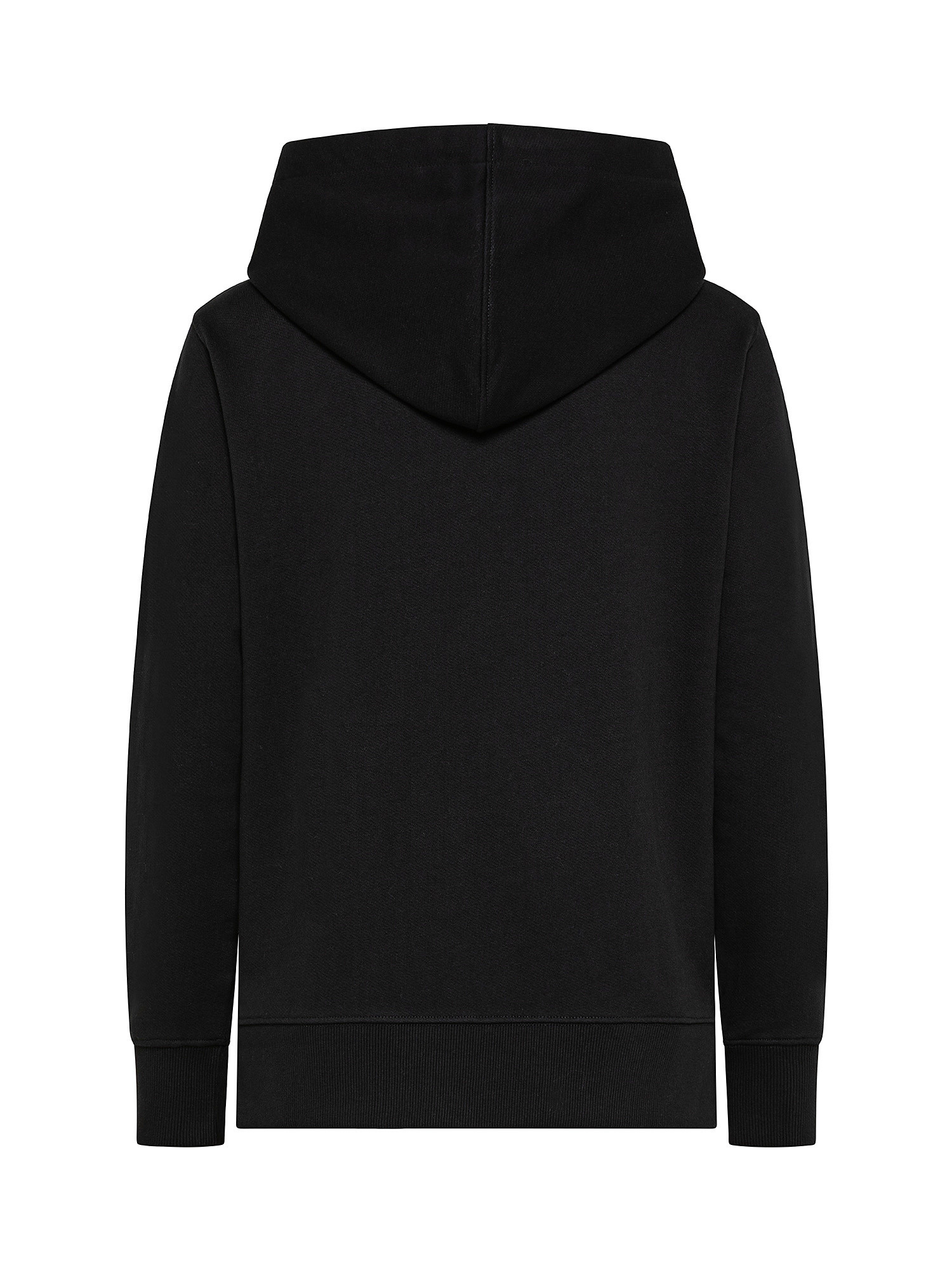Calista zipper sports sweatshirt, Black, large image number 1