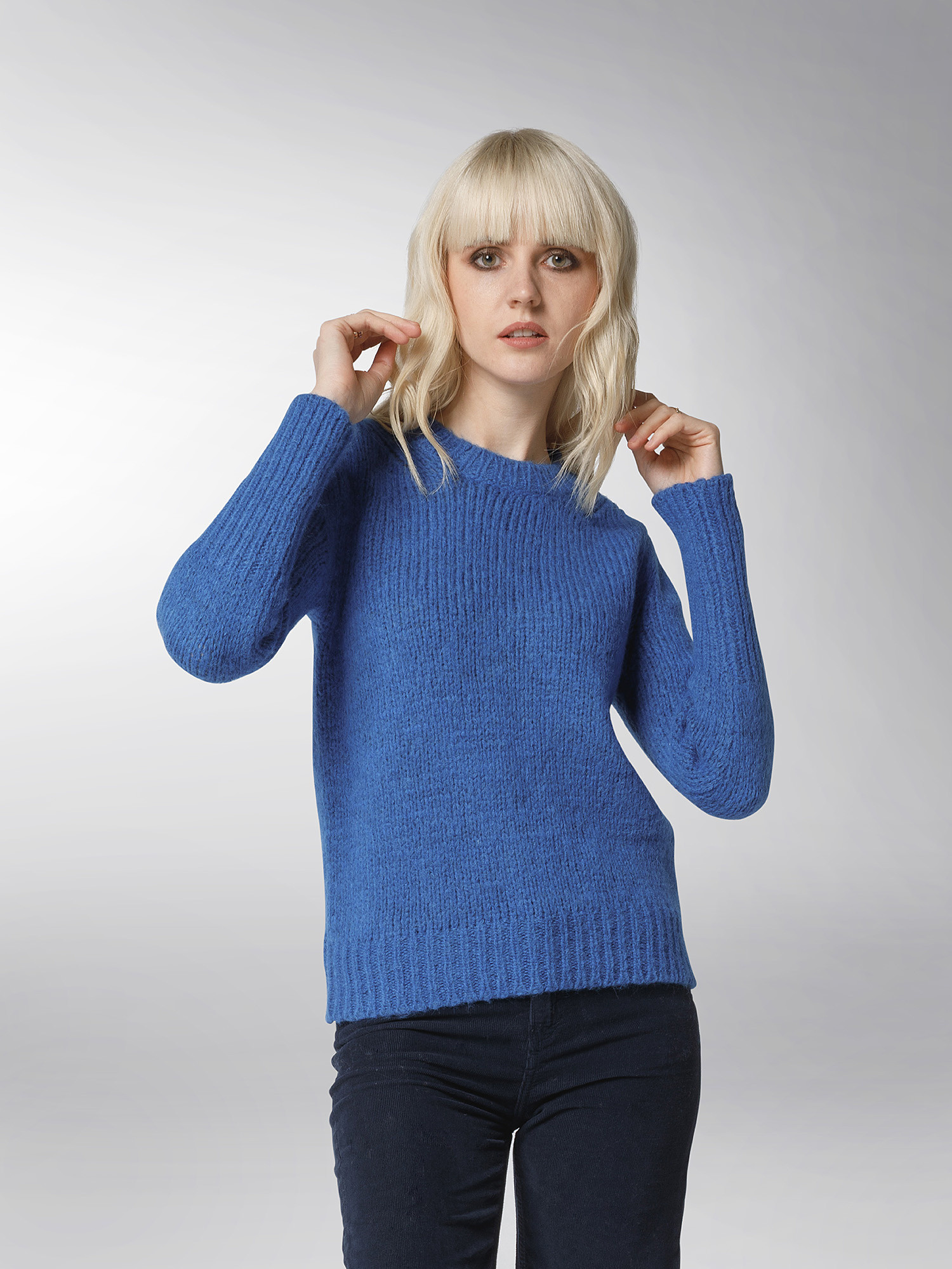K Collection - Crewneck sweater, Blue, large image number 3