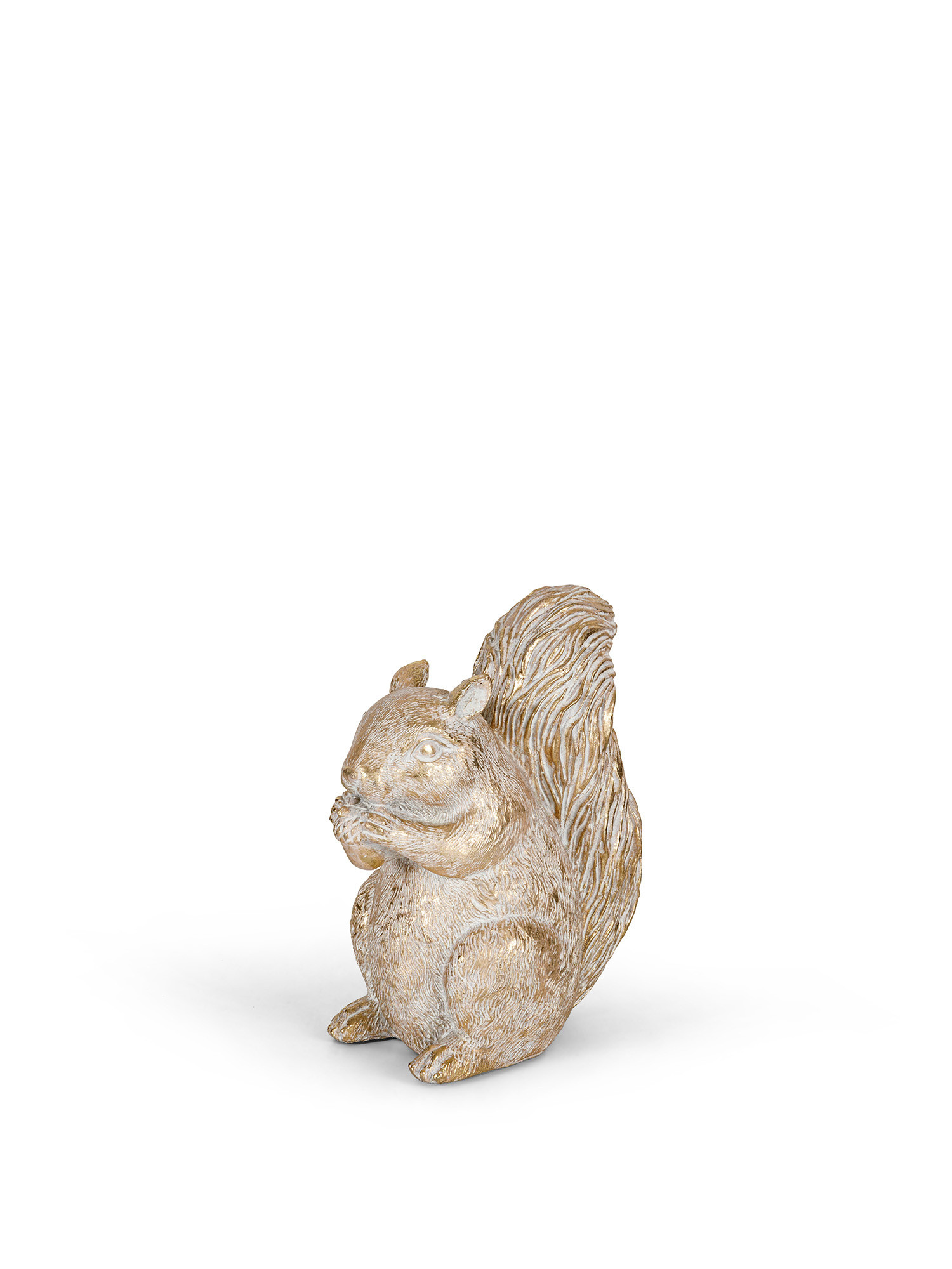 Resin squirrel, Gold, large image number 0