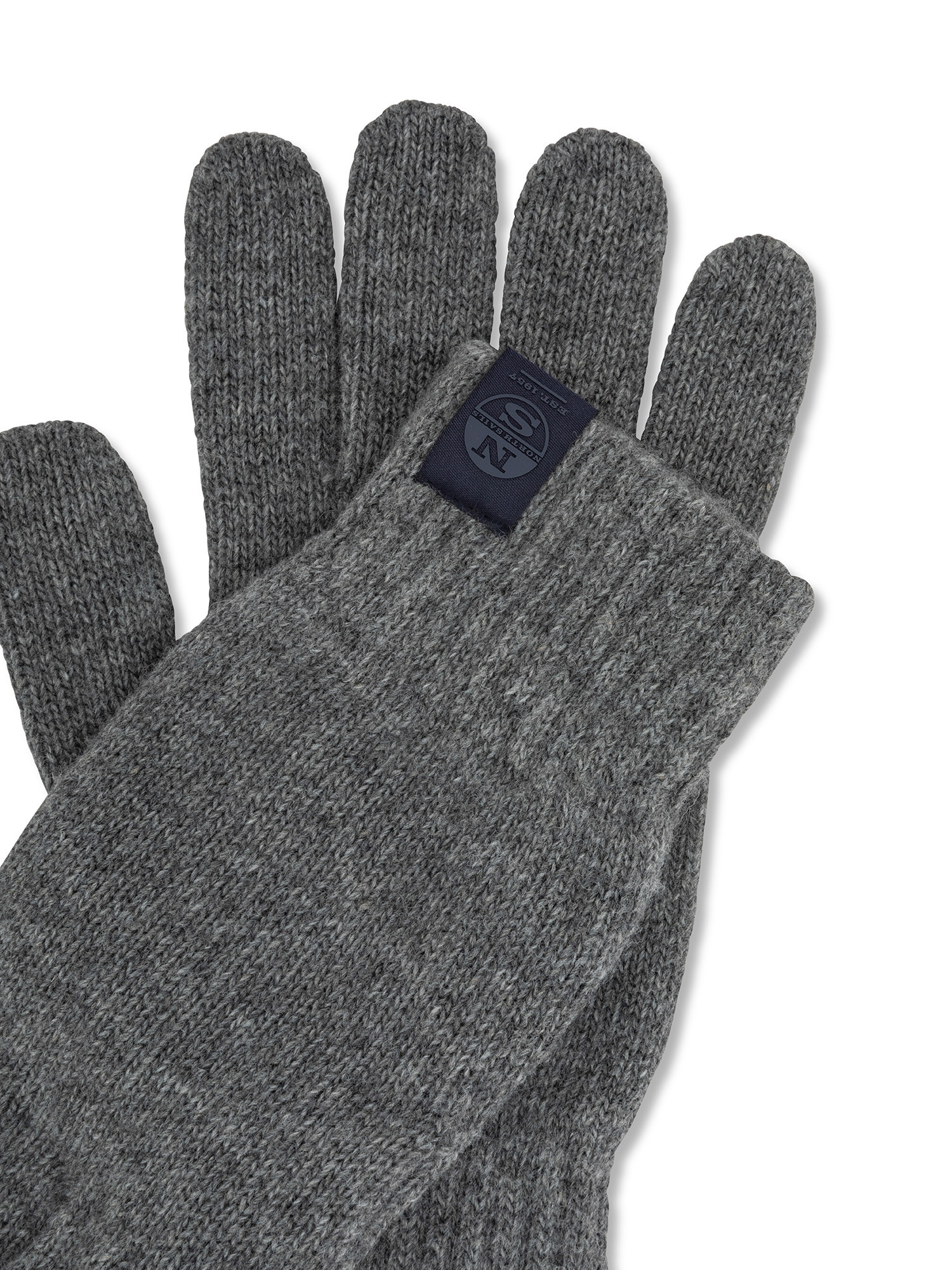 Cashmere blend gloves, Grey, large image number 1