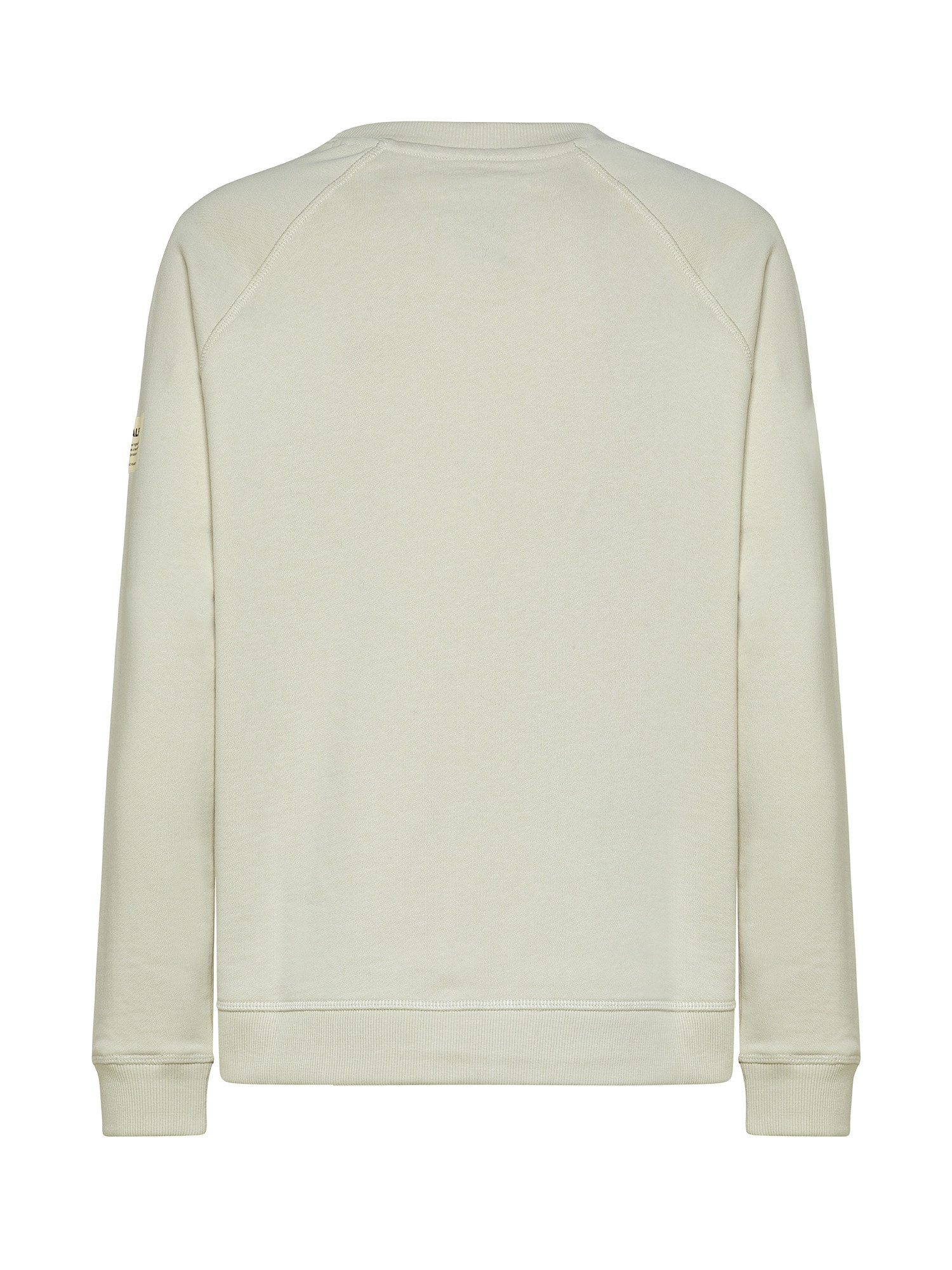 Ecoalf - Sirah sweatshirt with print, White, large image number 1