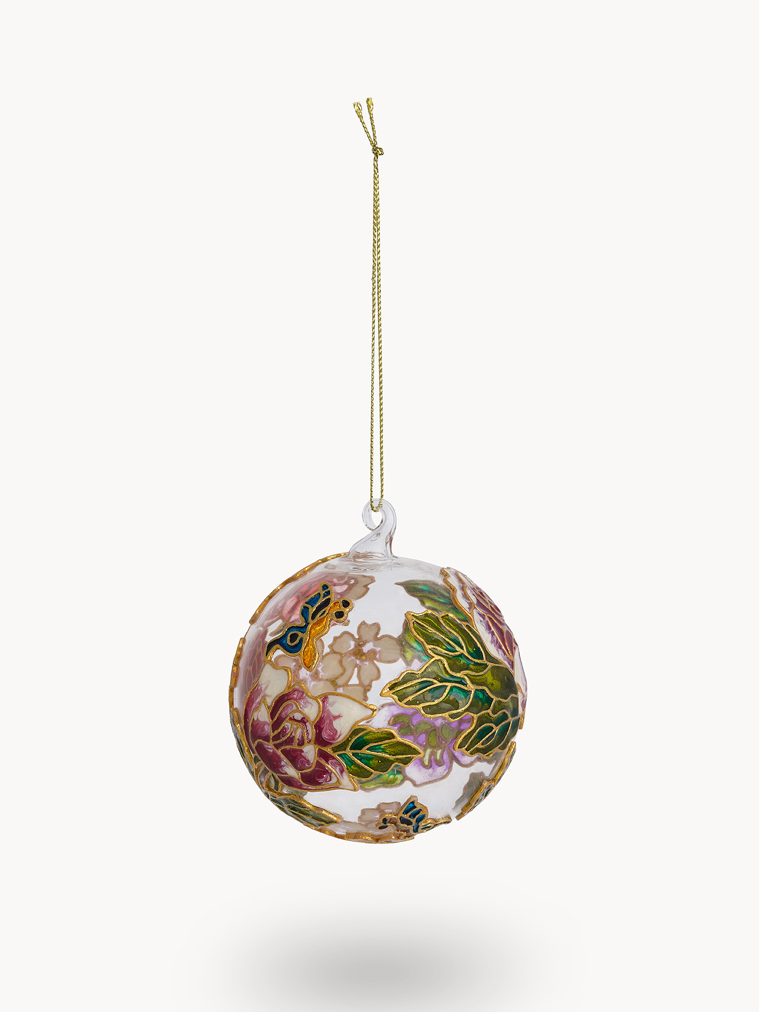 Sfera addobbo albero in vetro, Multicolor, large image number 0