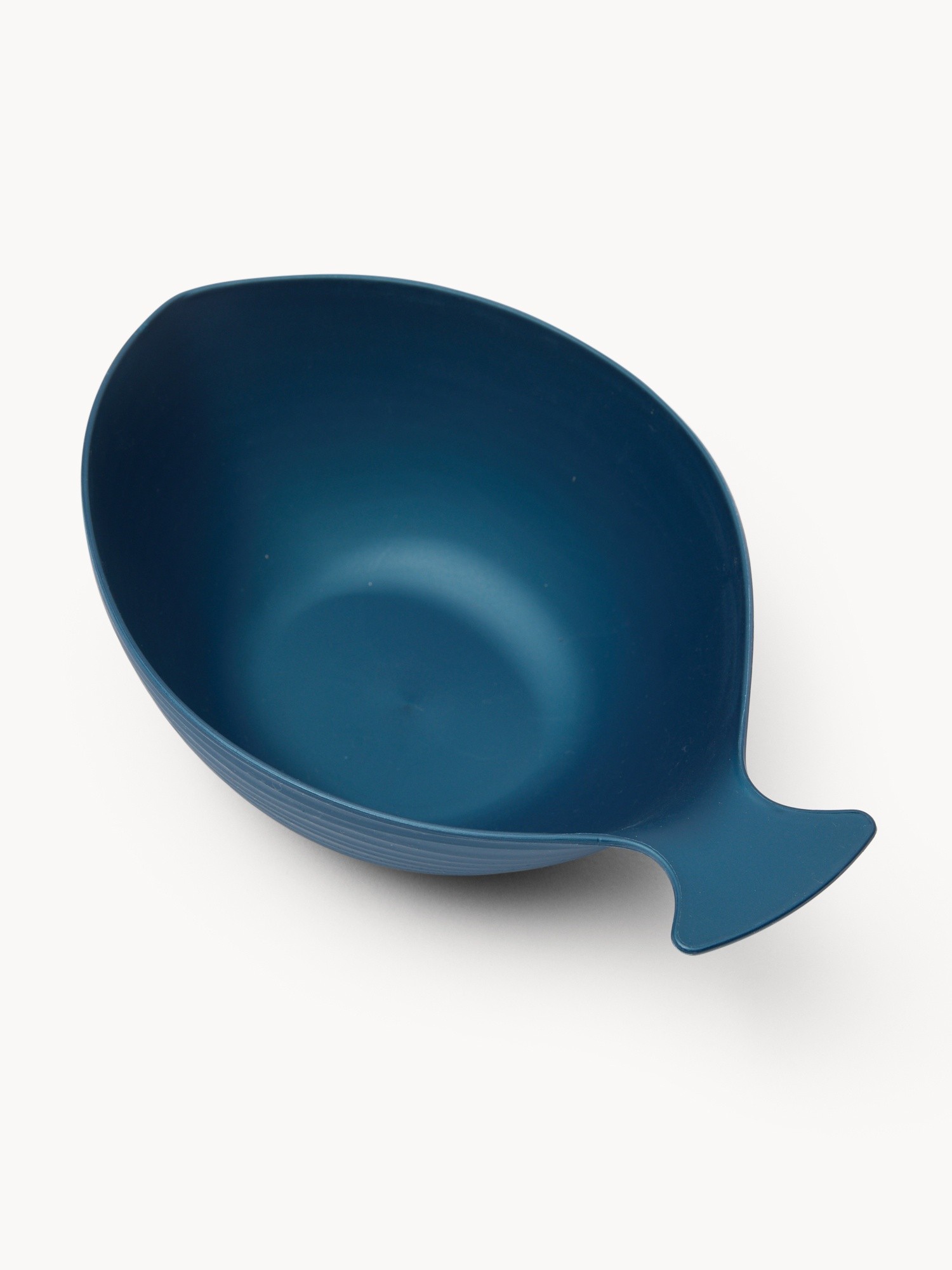 Fish-Shaped Plastic Bowl - Introductory Price, Blue, large image number 1