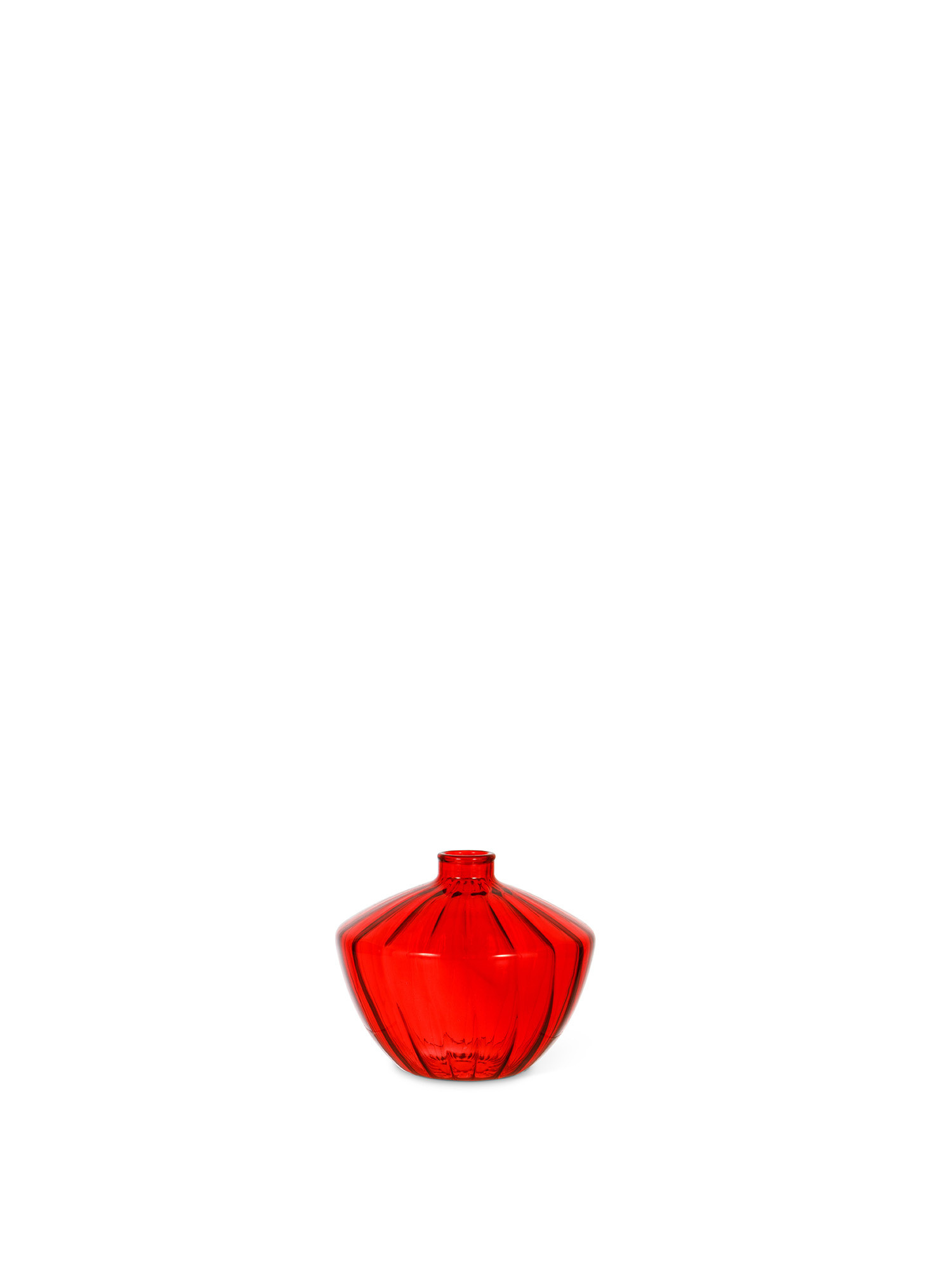 Mini vaso in vetro, Rosso, large image number 0