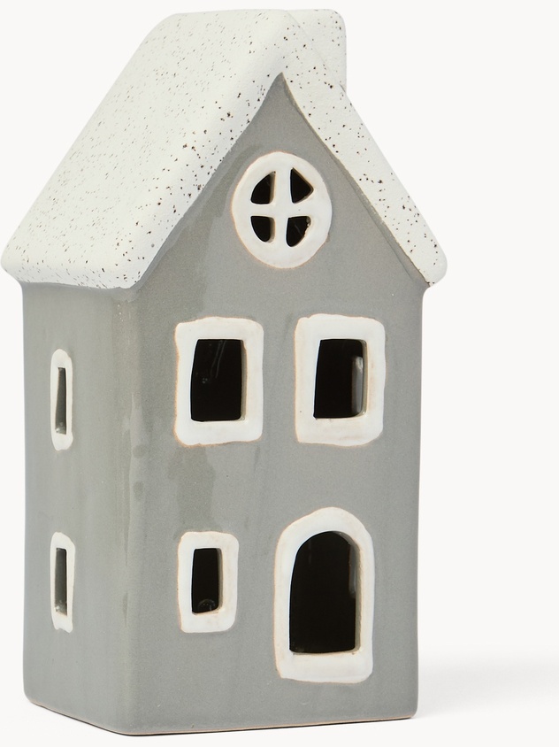 Ceramic decoration with LED light