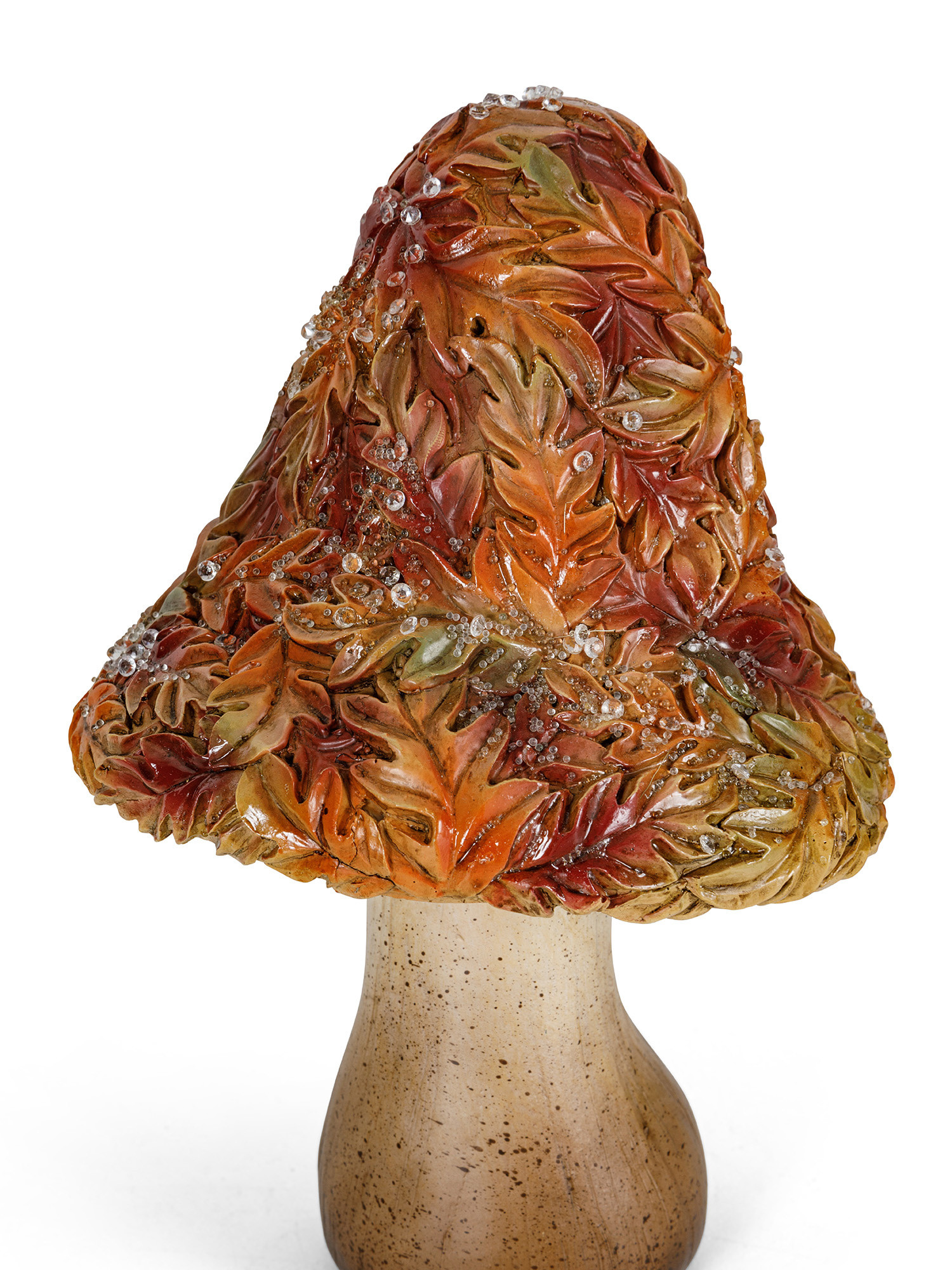 Decorative resin mushroom, Beige, large image number 1