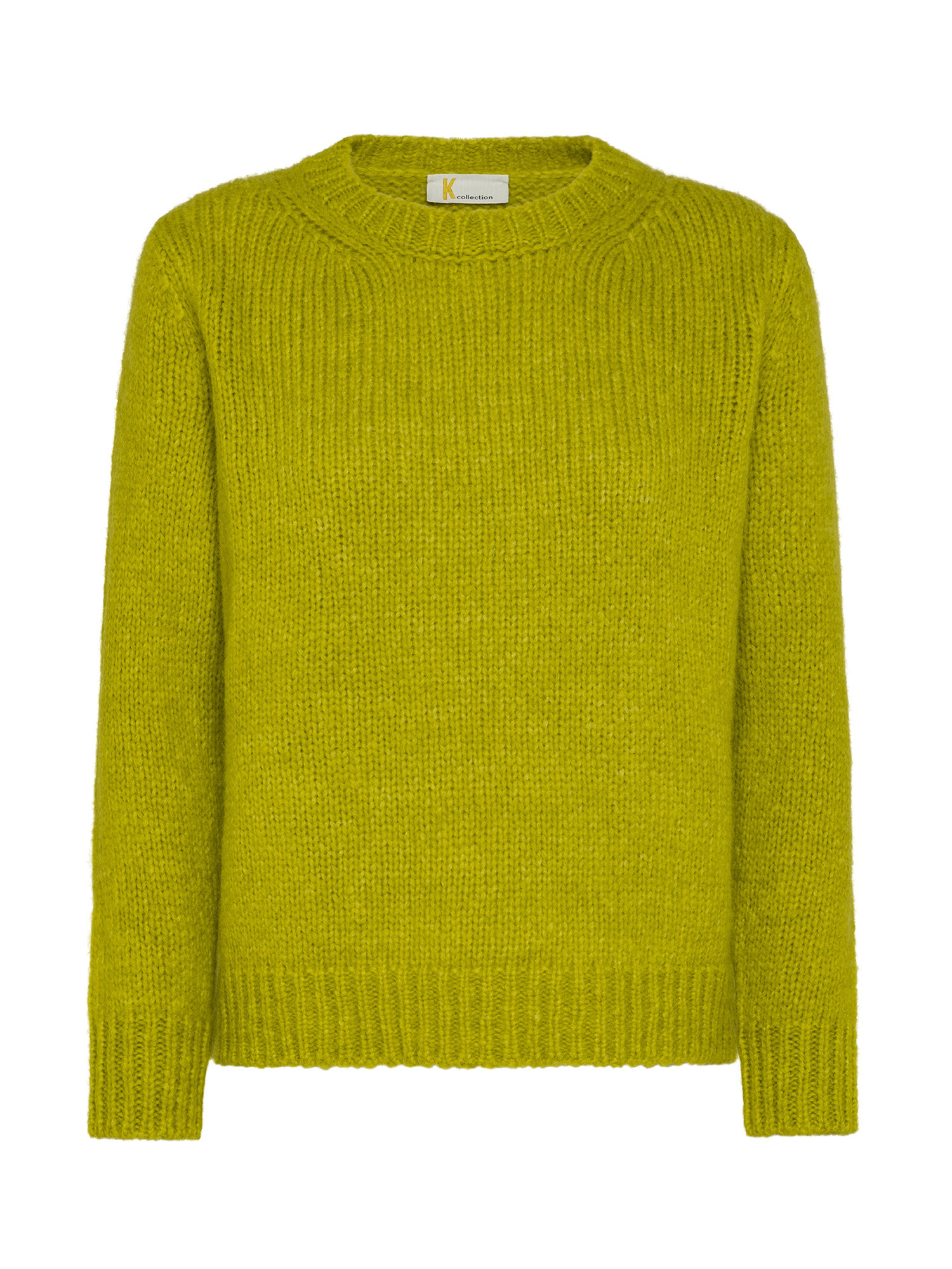 K Collection - Crewneck sweater, Green Apple, large image number 0