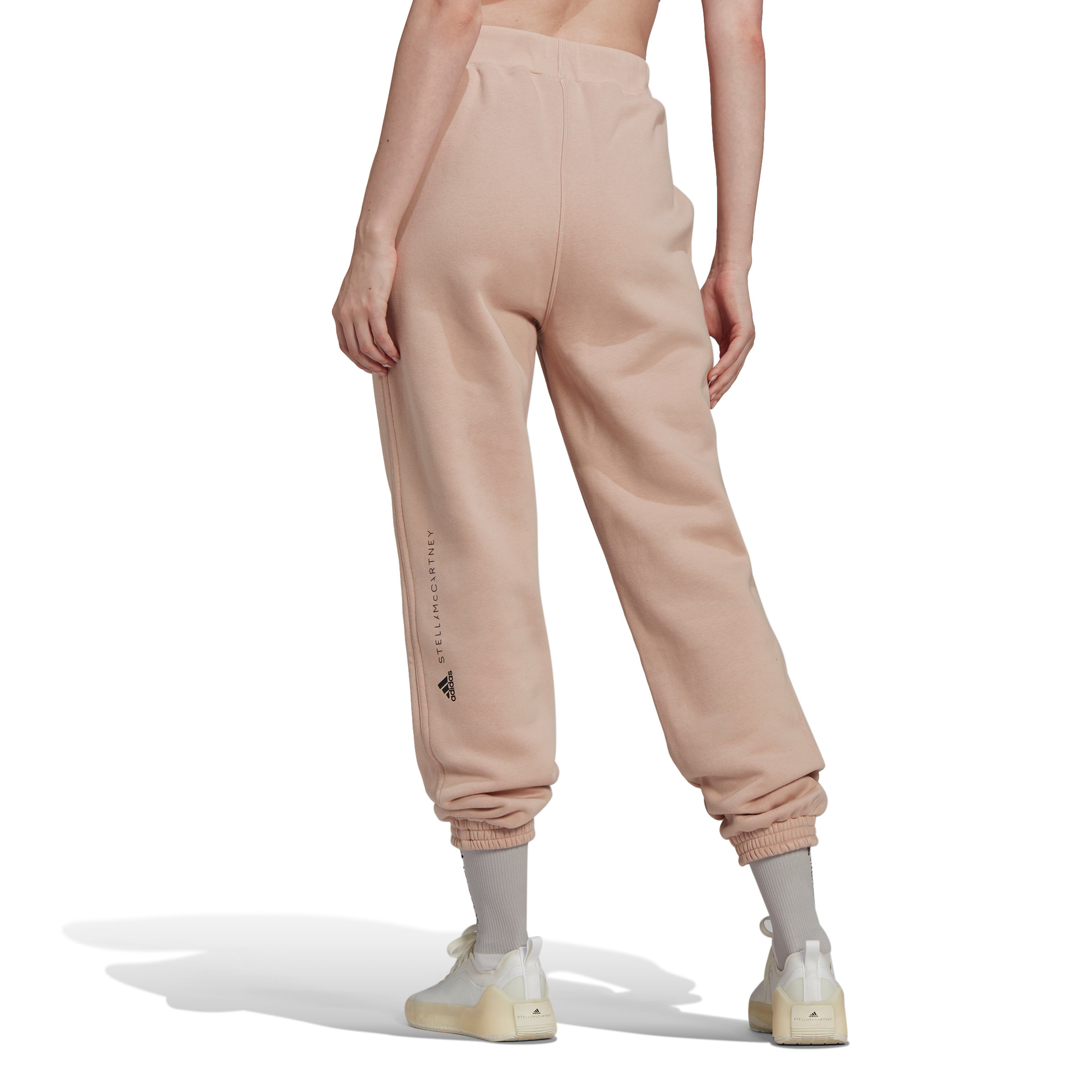 Pantaloni loose fit adidas by Stella Mccartney, Nude, large