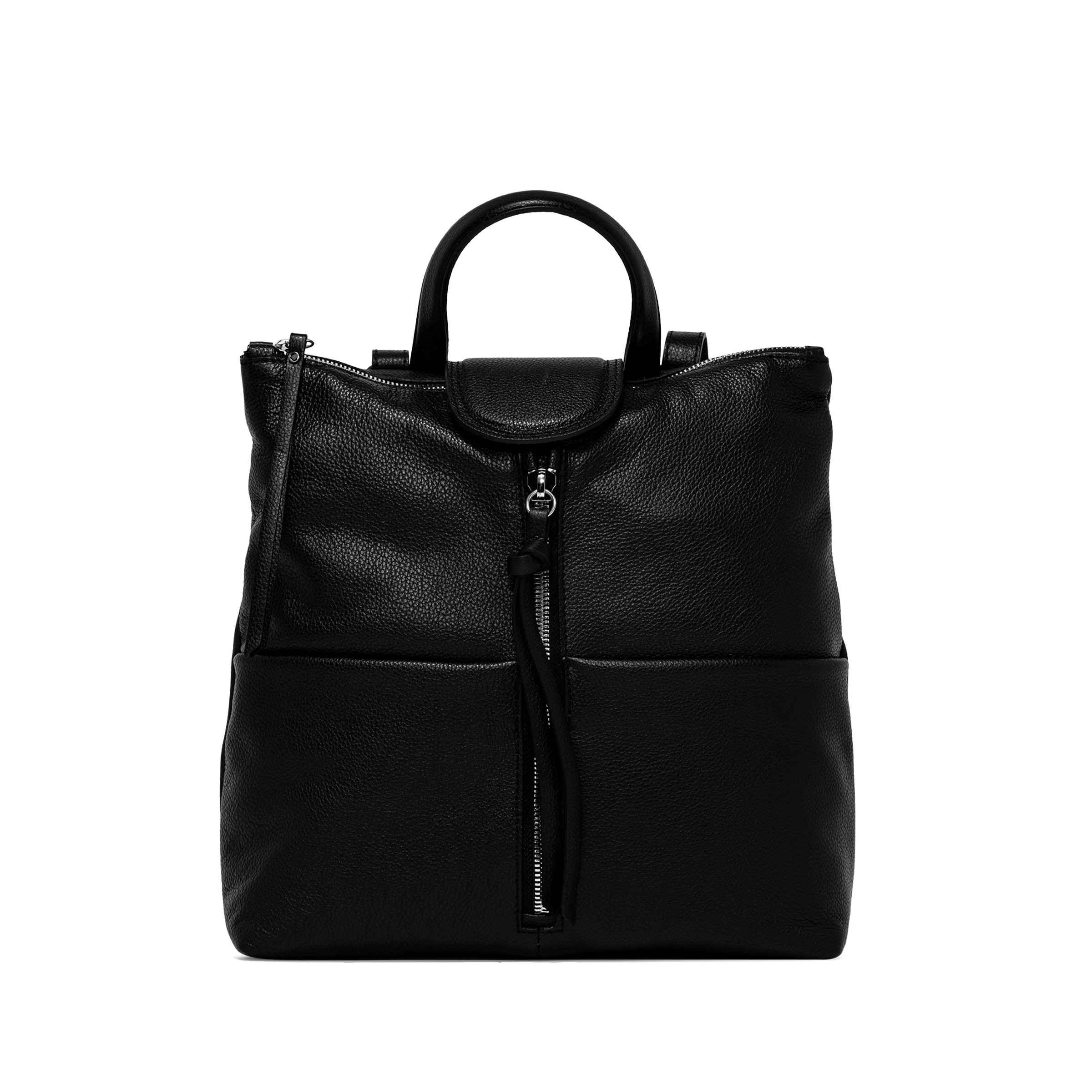 Gianni Chiarini - Jade leather backpack, Black, large image number 0