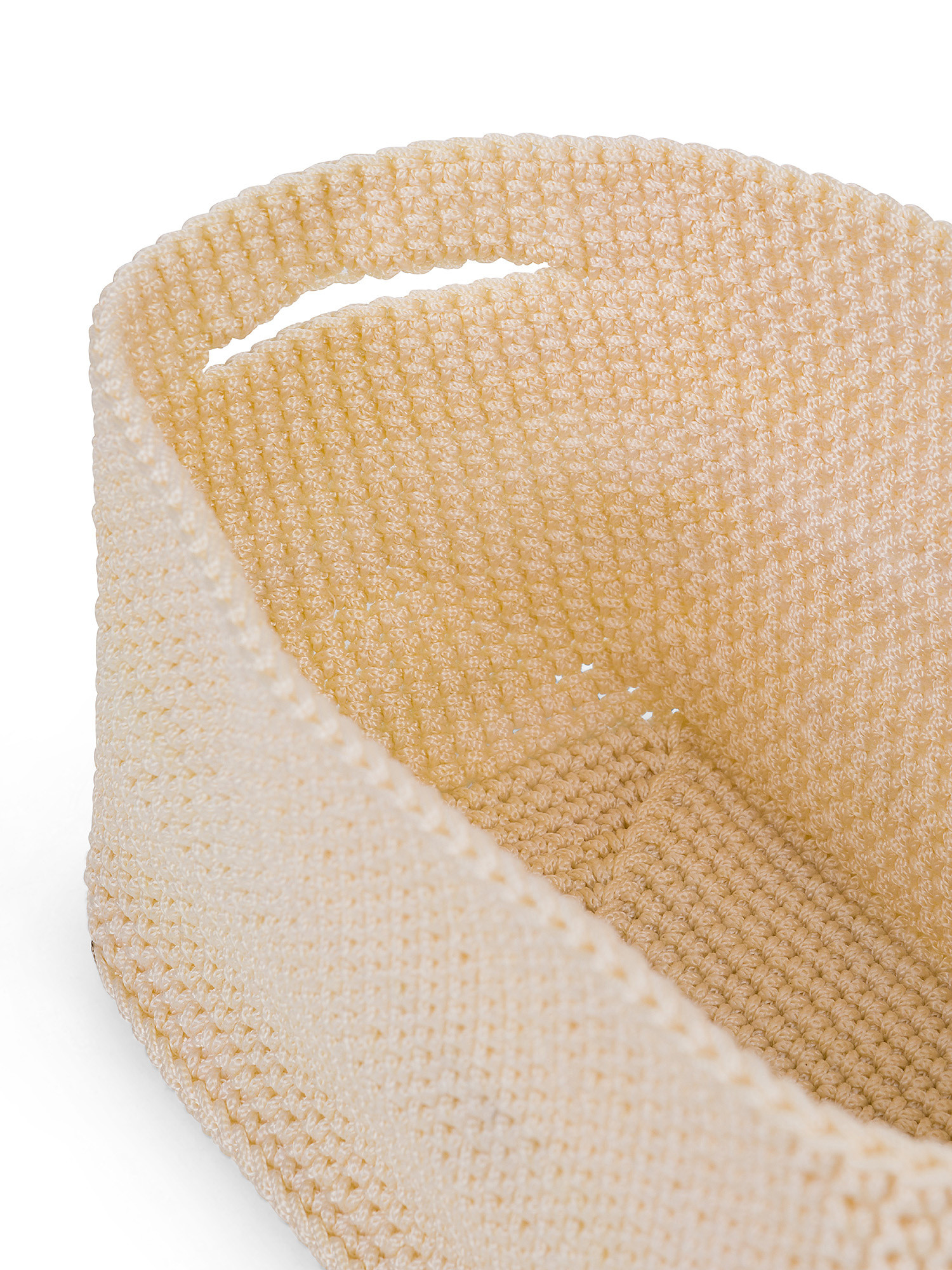 Cestino maglia portatutto, Crema, large image number 1