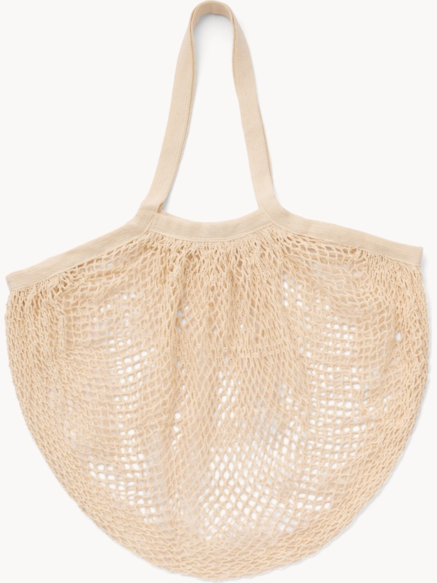 Borsa in cotone a rete