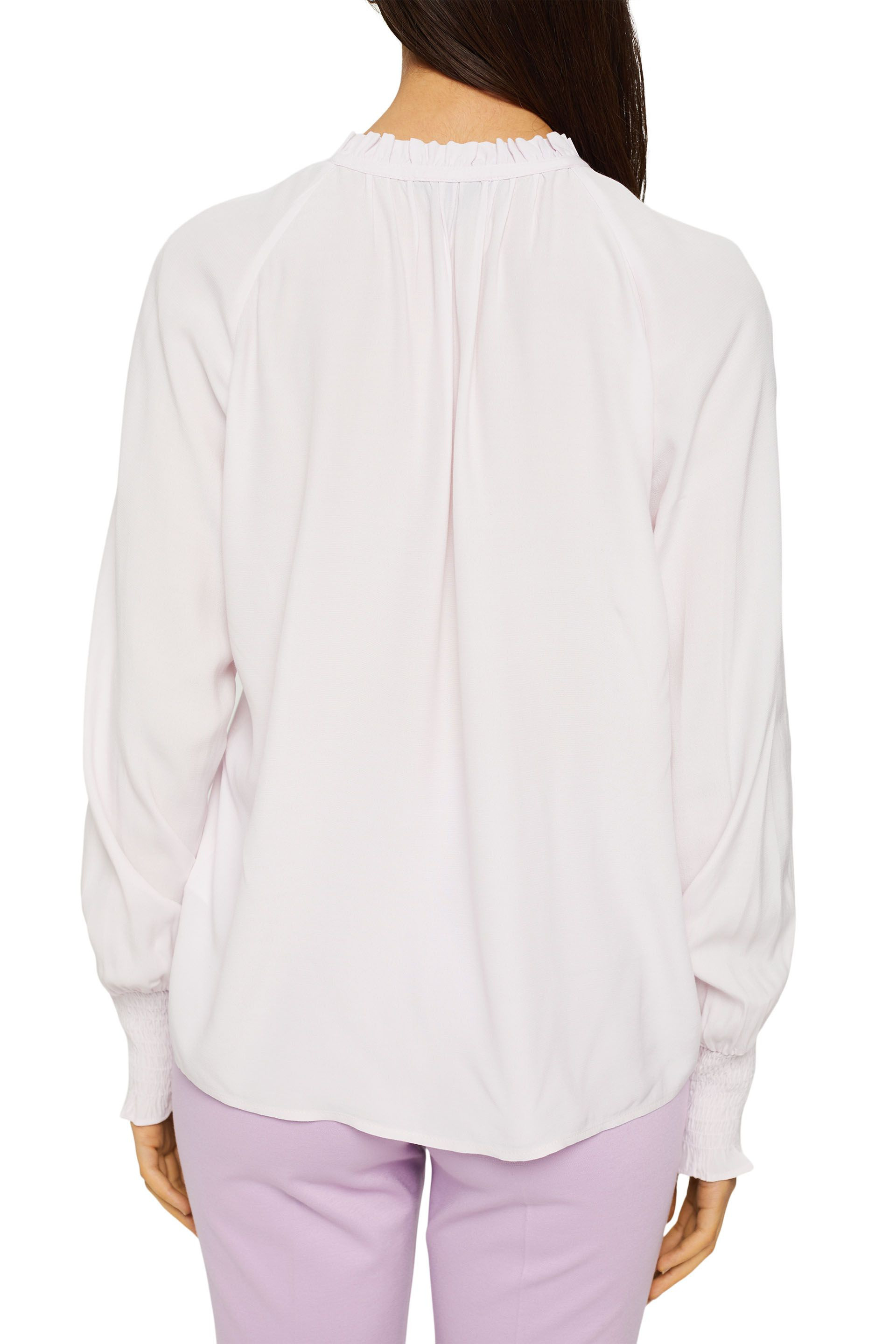 Shirt with ruffles and gathering, Light Pink, large image number 2