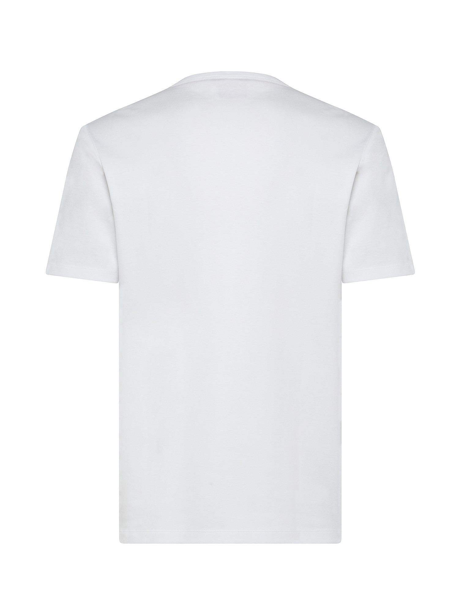 Hugo - T-shirt in cotone, Bianco, large image number 1