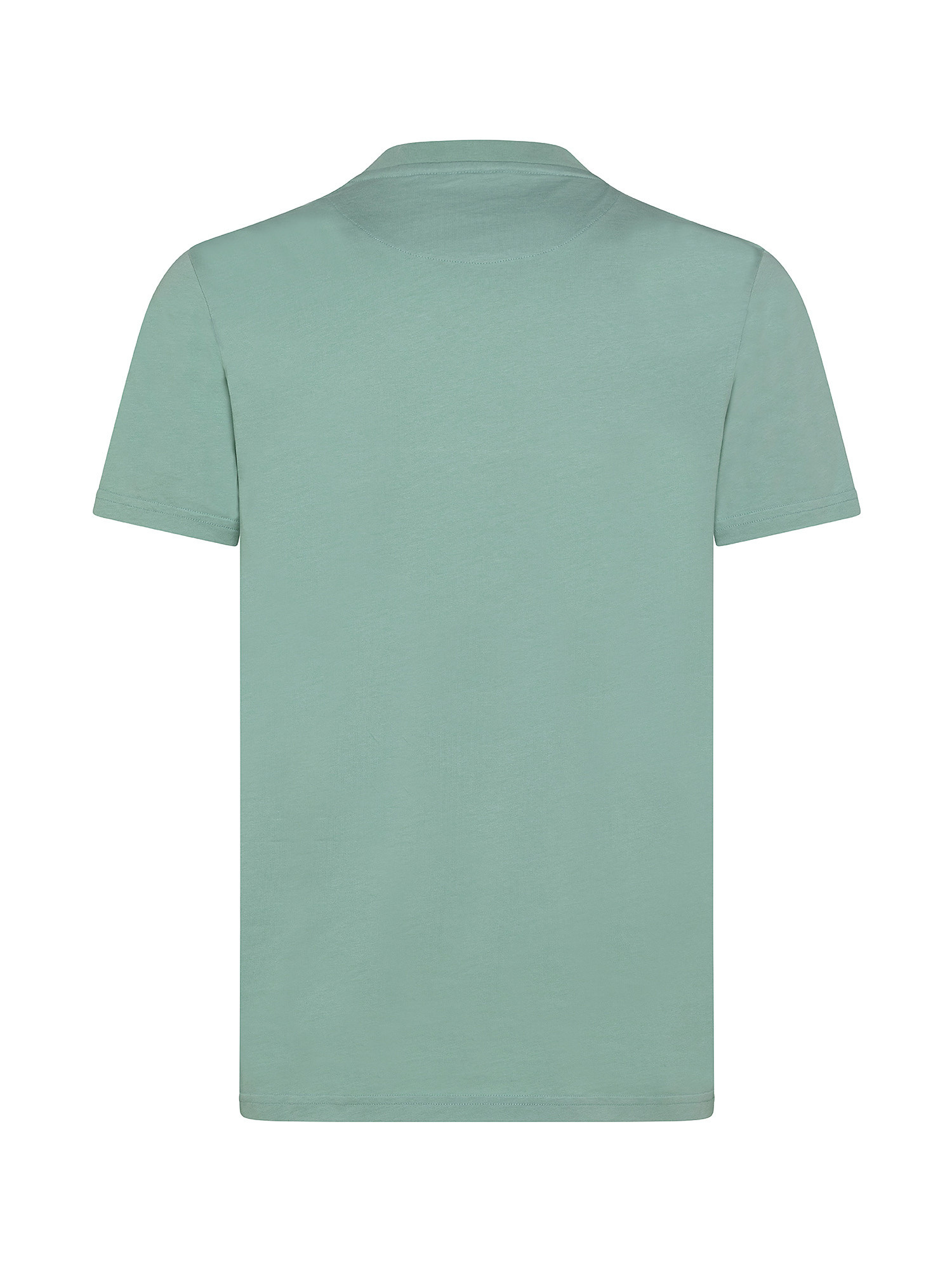 T-shirt girocollo, Verde acqua, large image number 1