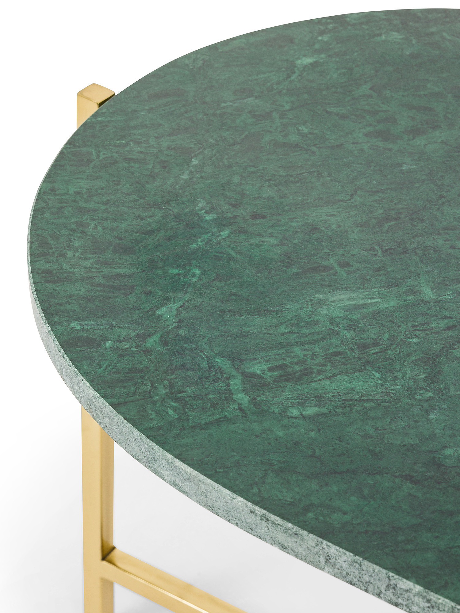 Tavolino Marble con ripiano di marmo, Verde, large image number 1