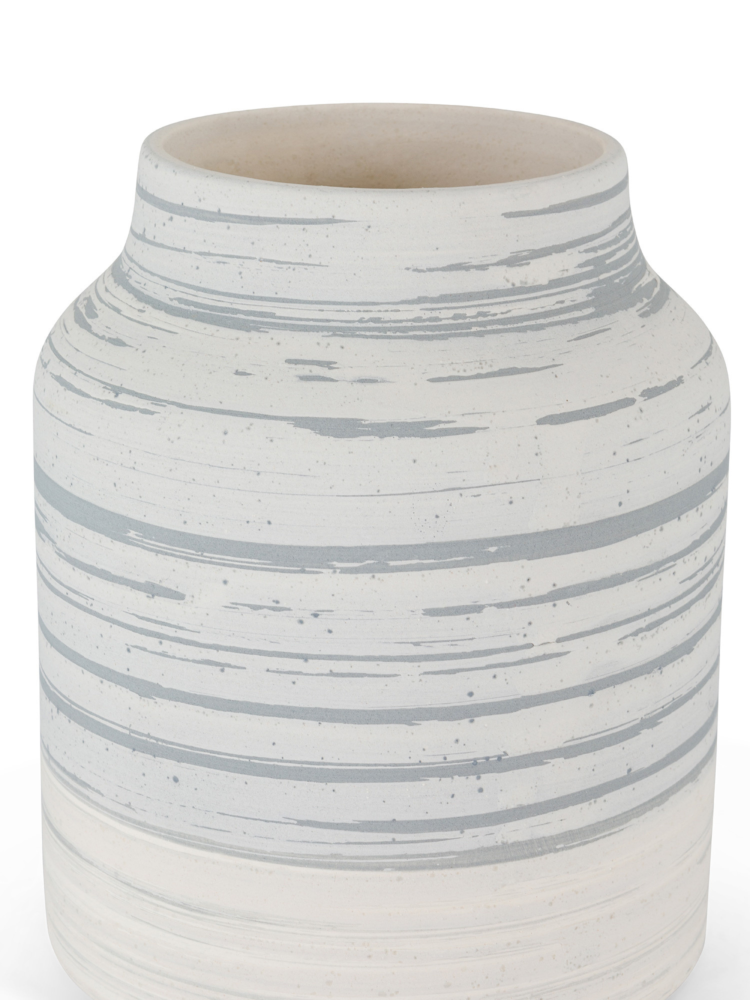 Portuguese ceramic vase, Grey, large image number 1