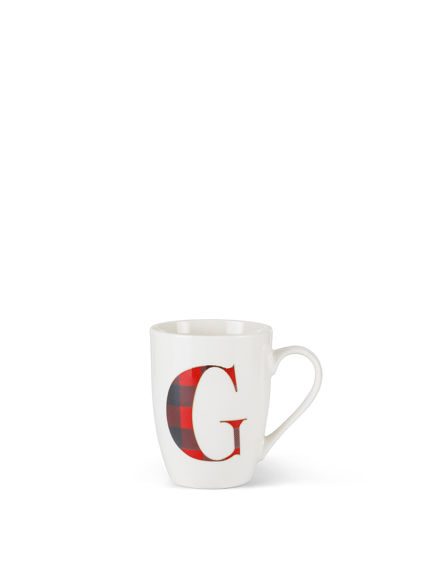 Mug new bone china lettera G, Bianco, large image number 0