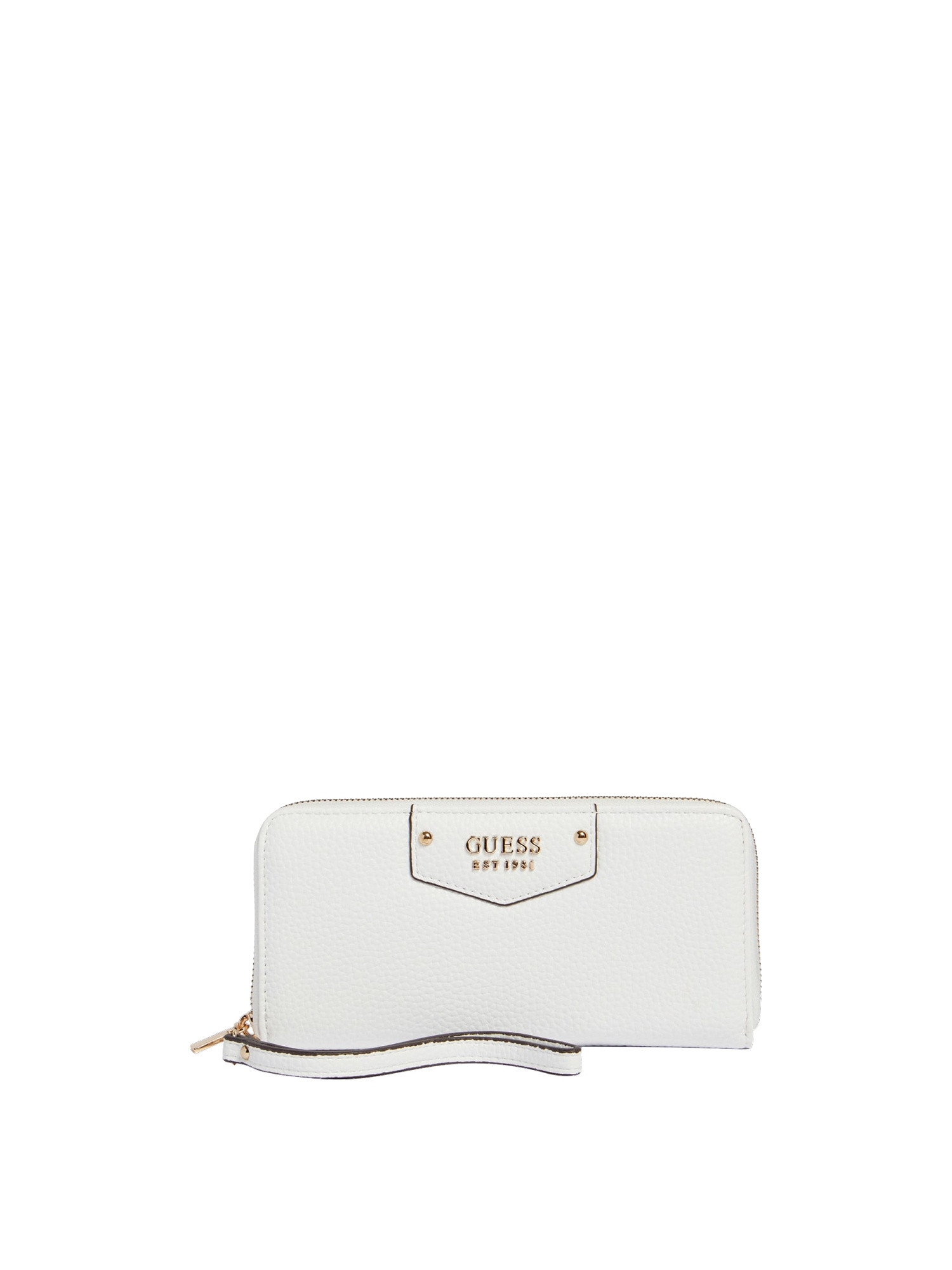 Guess - Brenton eco maxi wallet, White, large image number 0