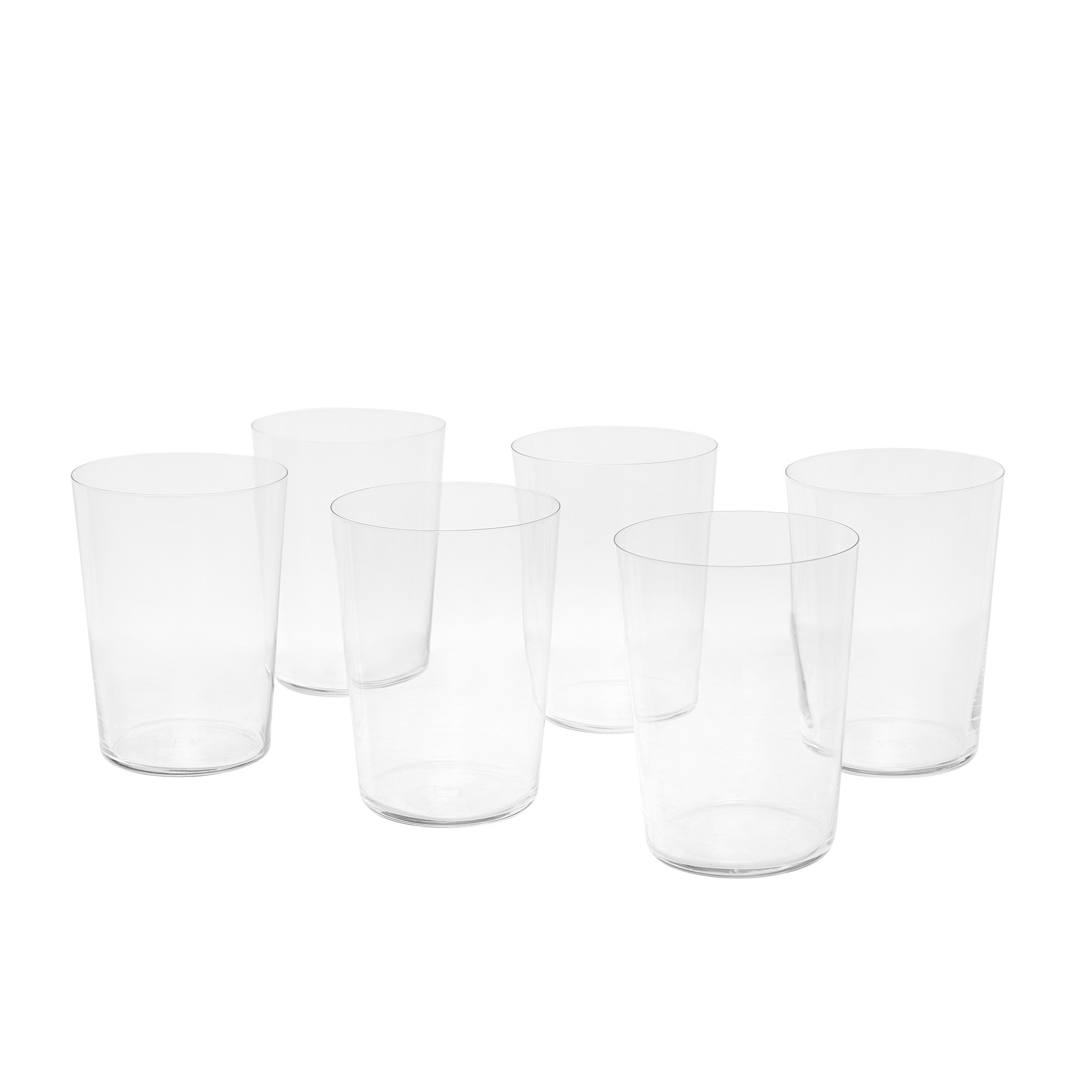 Set of 6 Starck drinking glasses, Transparent, large image number 0