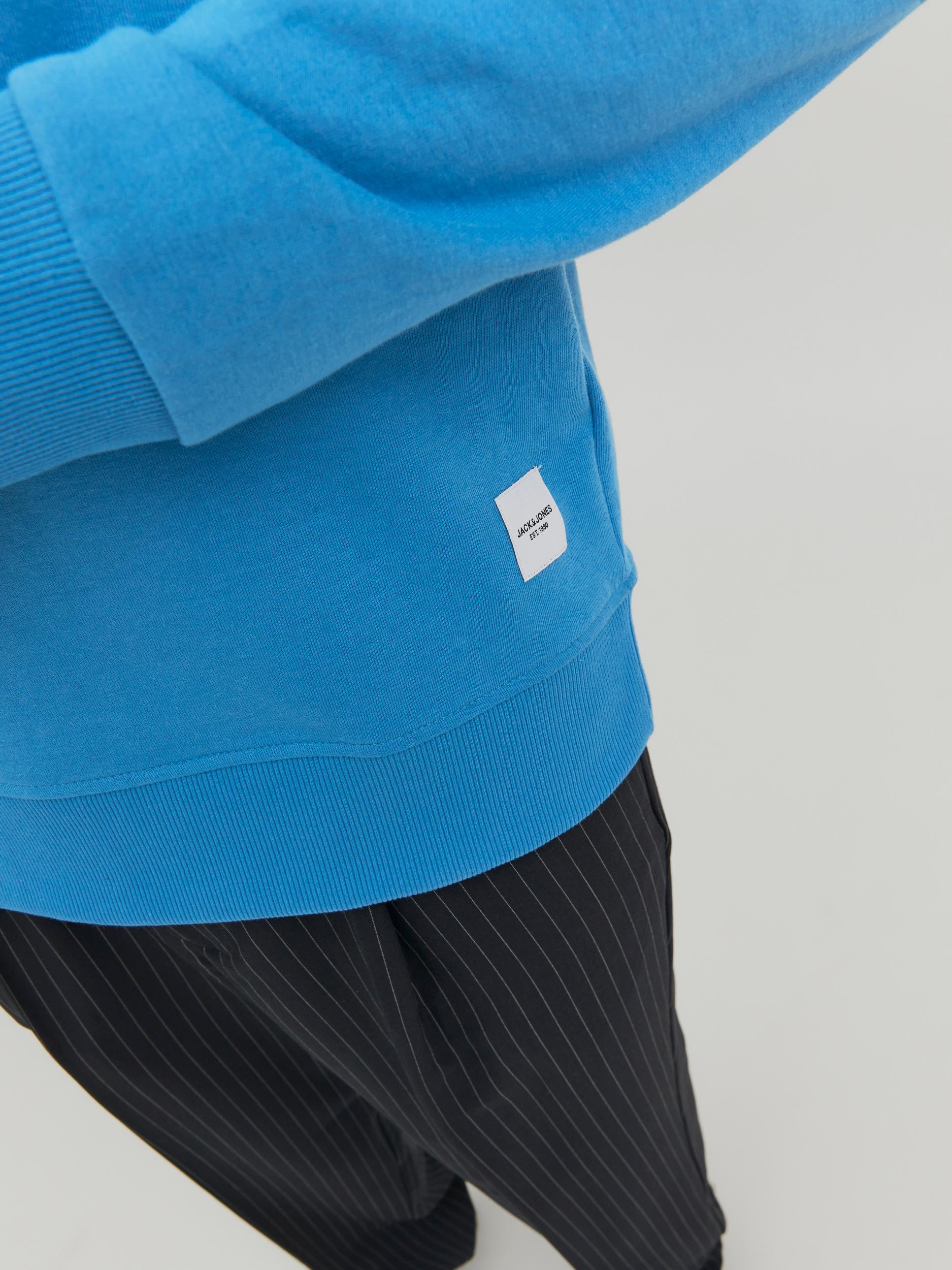 Jack & Jones - Regular-fit pullover, Light Blue, large image number 5