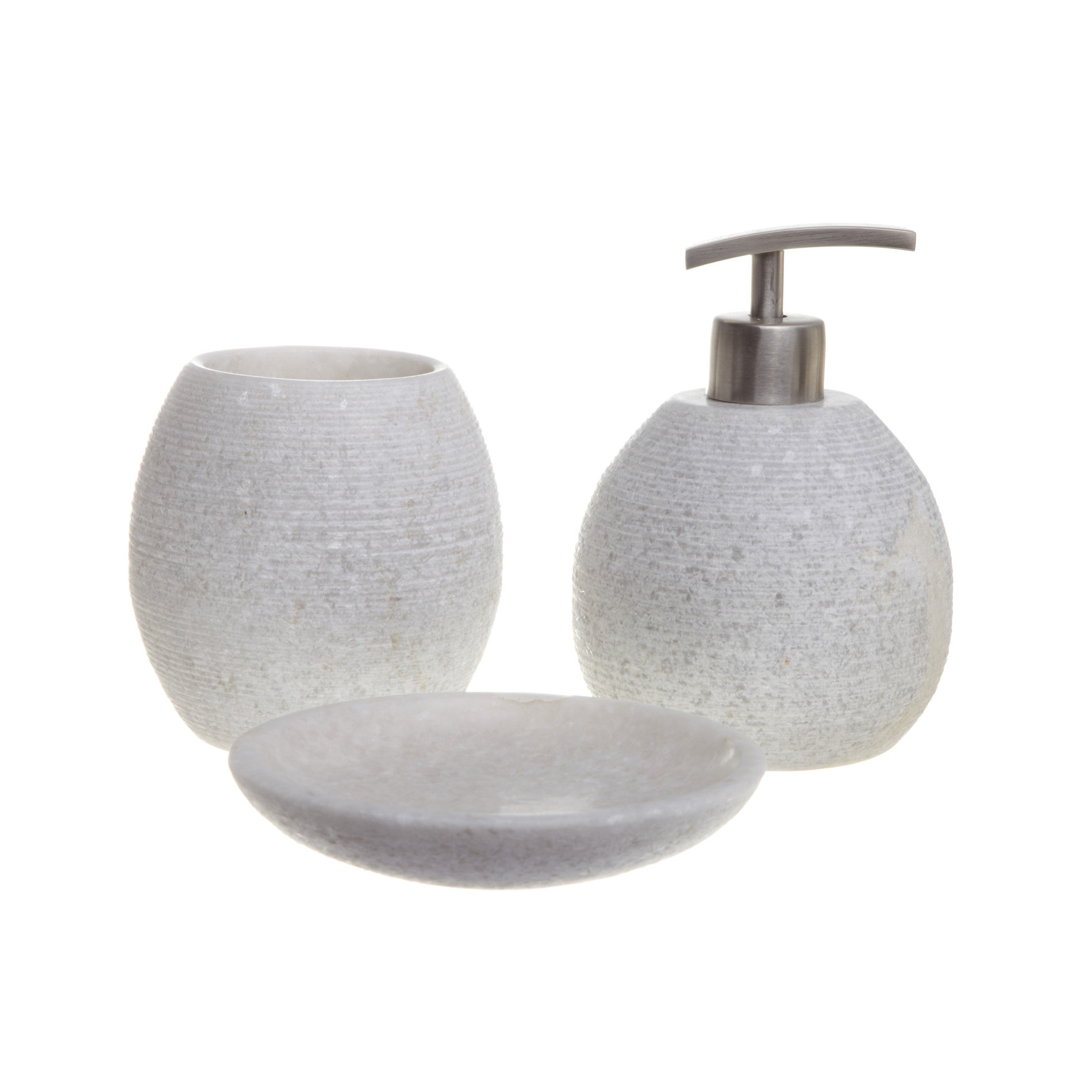 Marmo Rigato soap dish, White, large image number 1