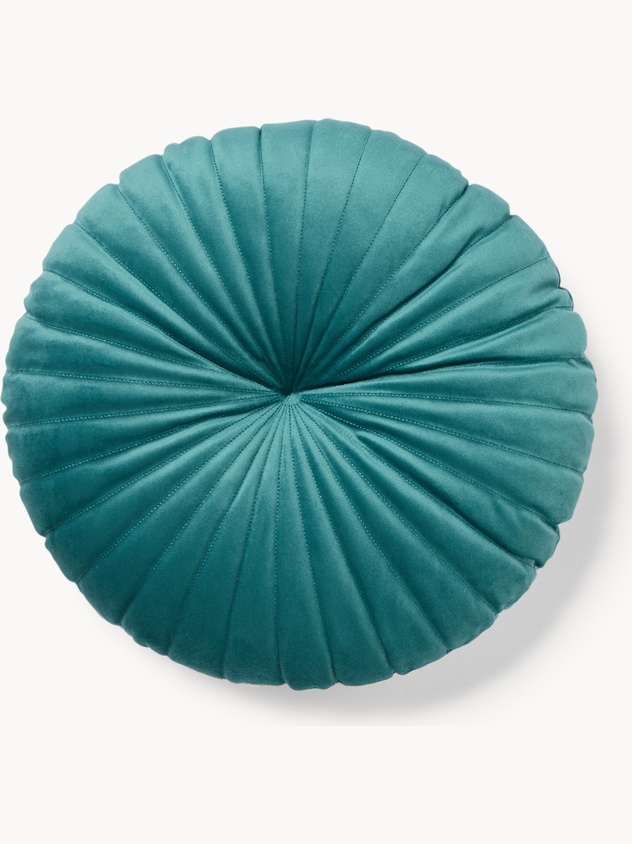 Solid-color velvet pillow - Discounted Price