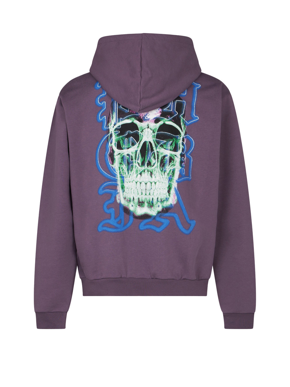 Phobia - Cotton sweatshirt with print, Purple, large image number 3