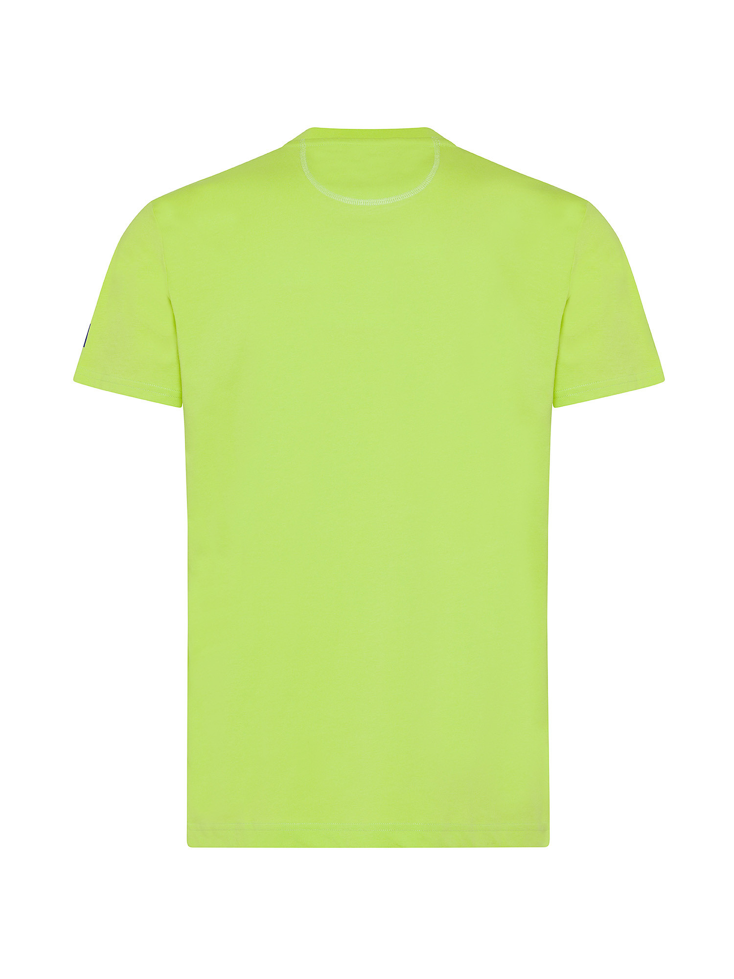 La Martina - T-shirt maniche corte in cotone jersey, Giallo, large image number 1
