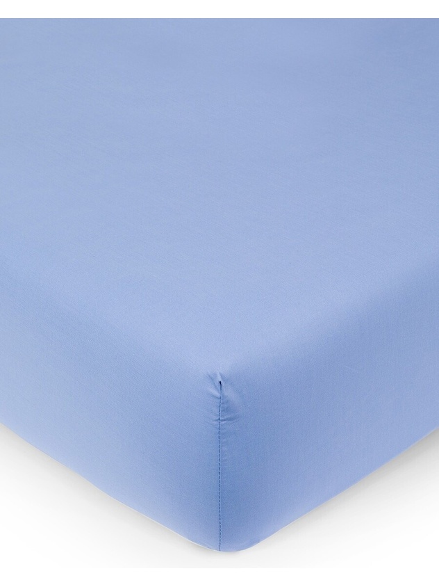 Lenzuolo con angoli in cotone percalle Zefiro