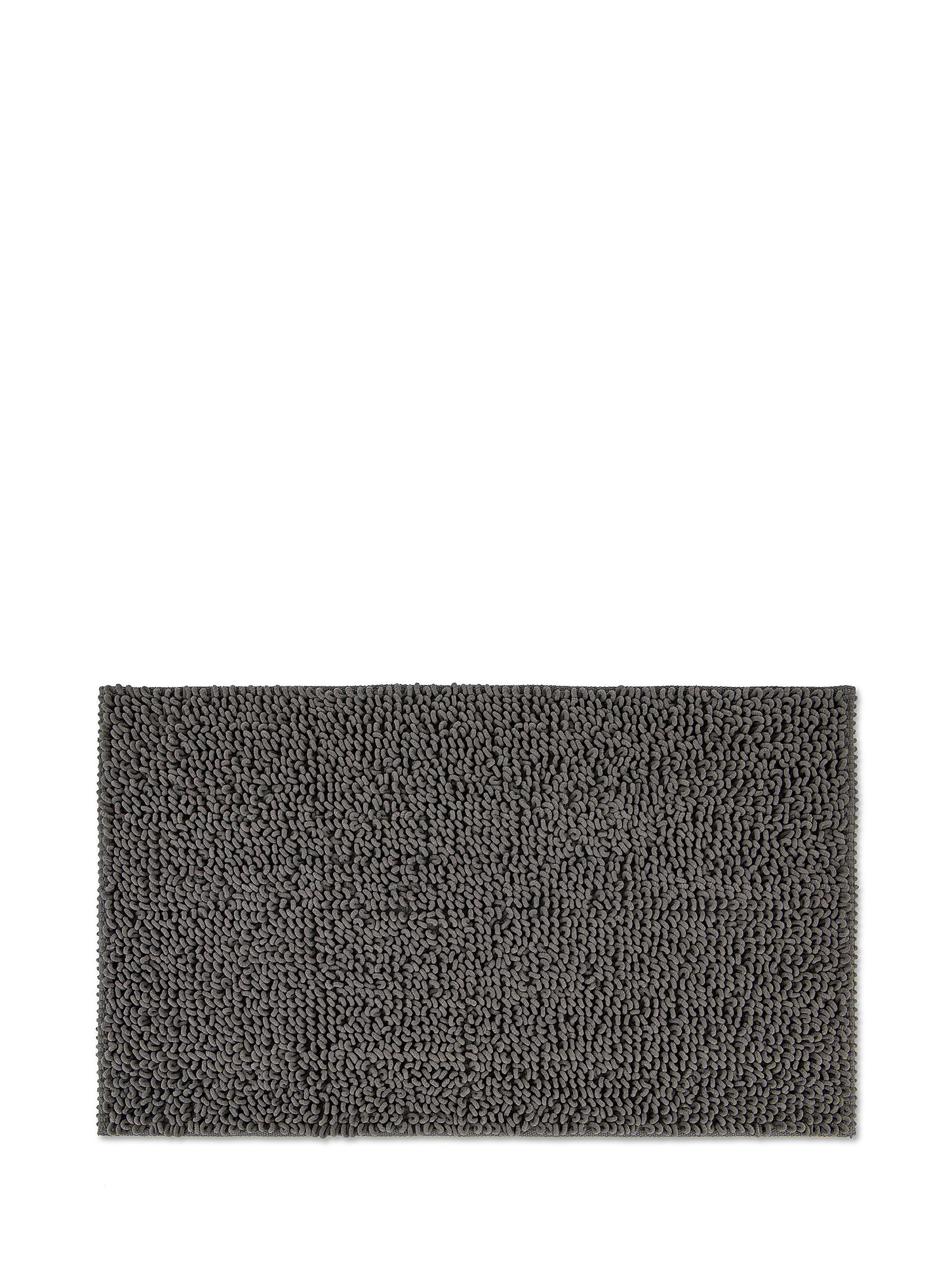 Shaggy microfiber bath mat, Grey, large image number 0