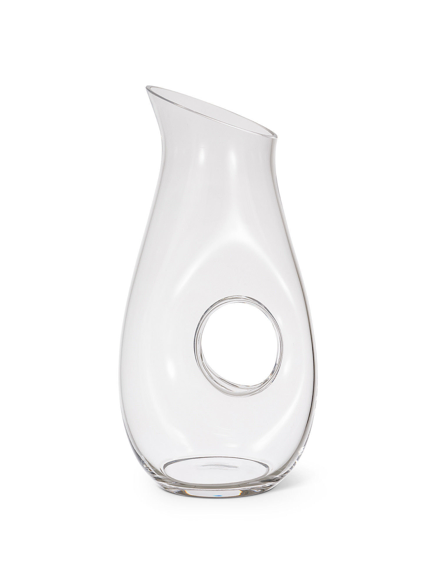 Glass pitcher, Transparent, large image number 0