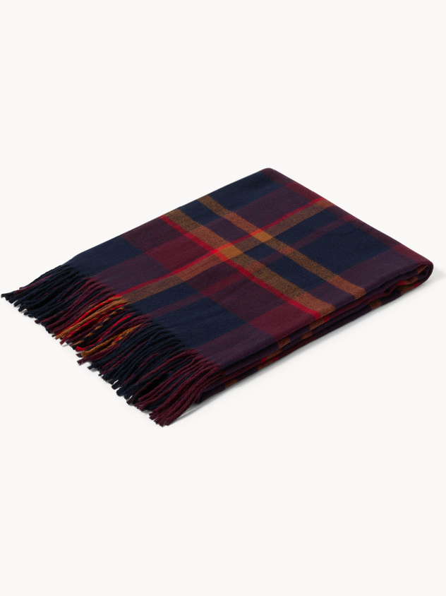 Plaid motivo check Made in Italy