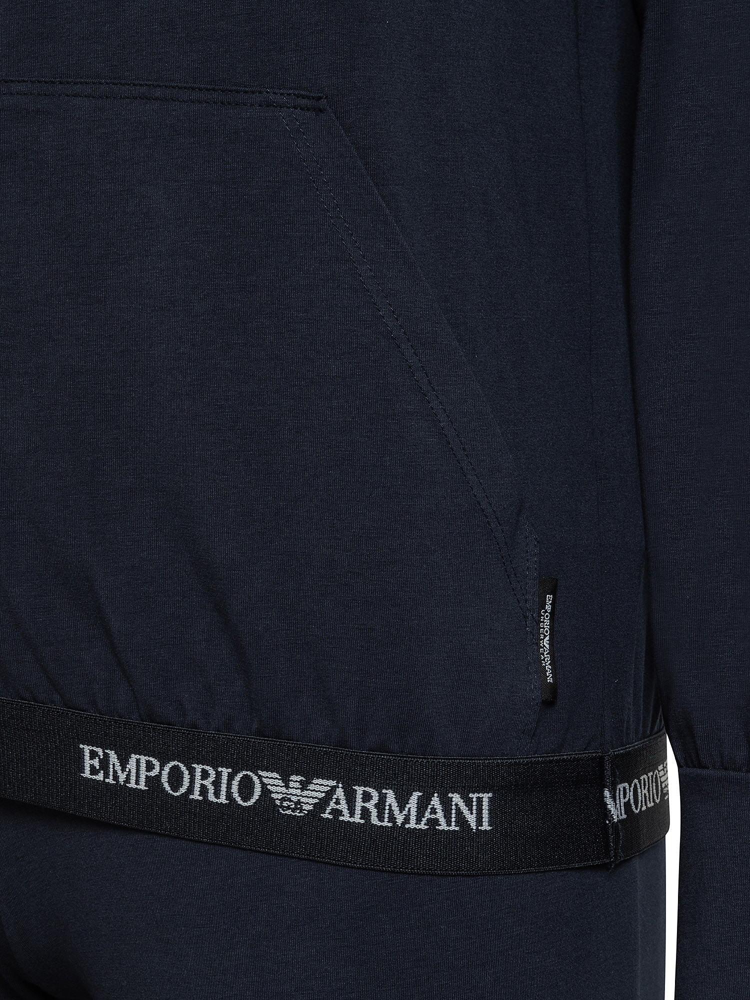 Loungewear set with hooded sweatshirt, Blue, large image number 2