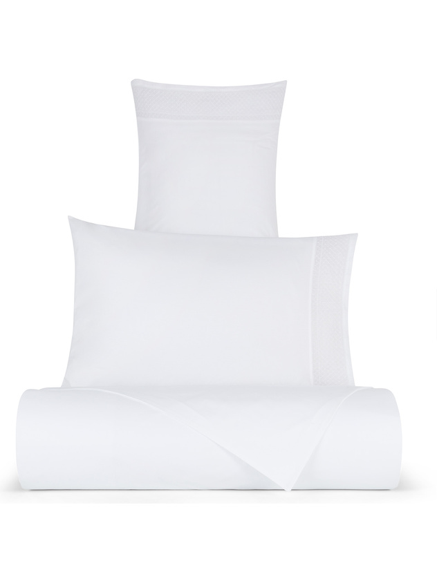 Flat sheet in fine percale cotton Portofino